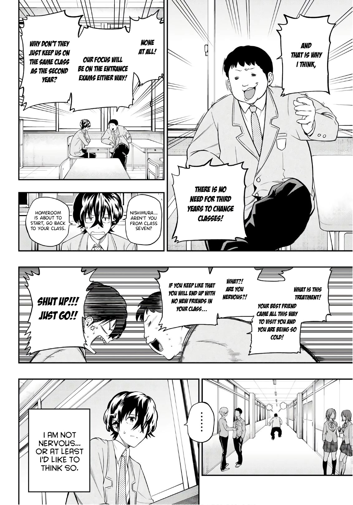 Hoshino, Me o Tsubutte. Chapter 106 page 3 - Chapter 106: Wandering Days and Fanfare