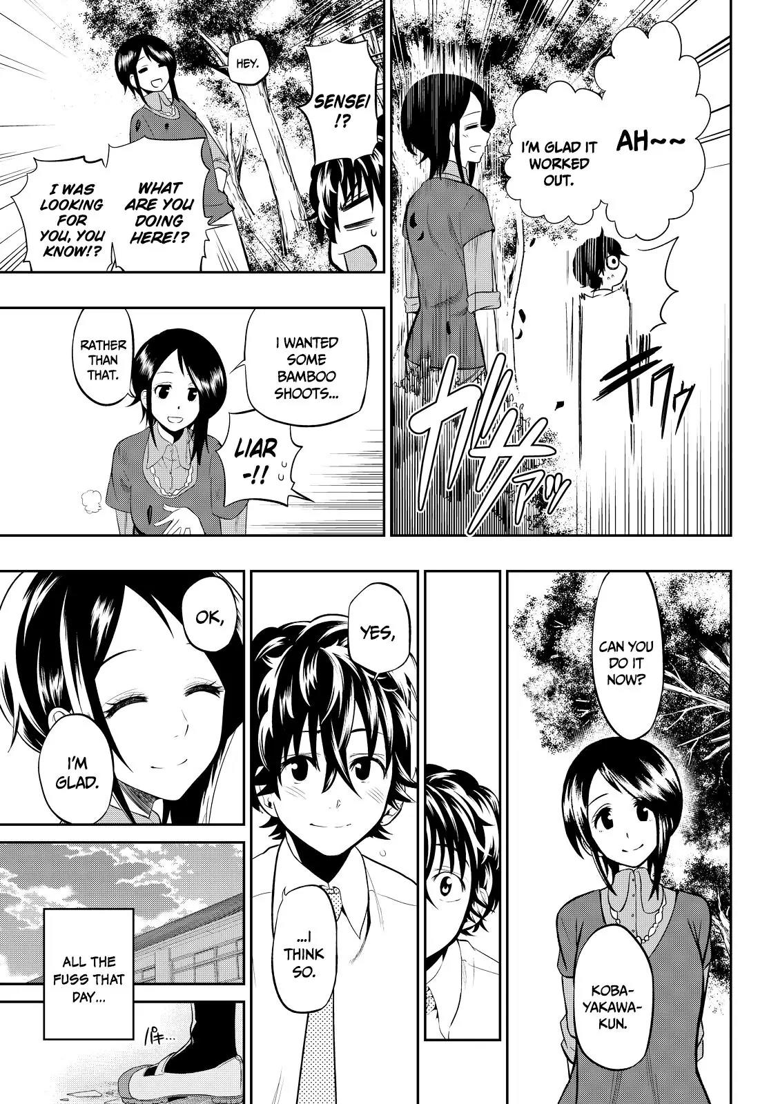 Hoshino, Me o Tsubutte. Chapter 11 page 19 - Chapter 11: Please Change The World