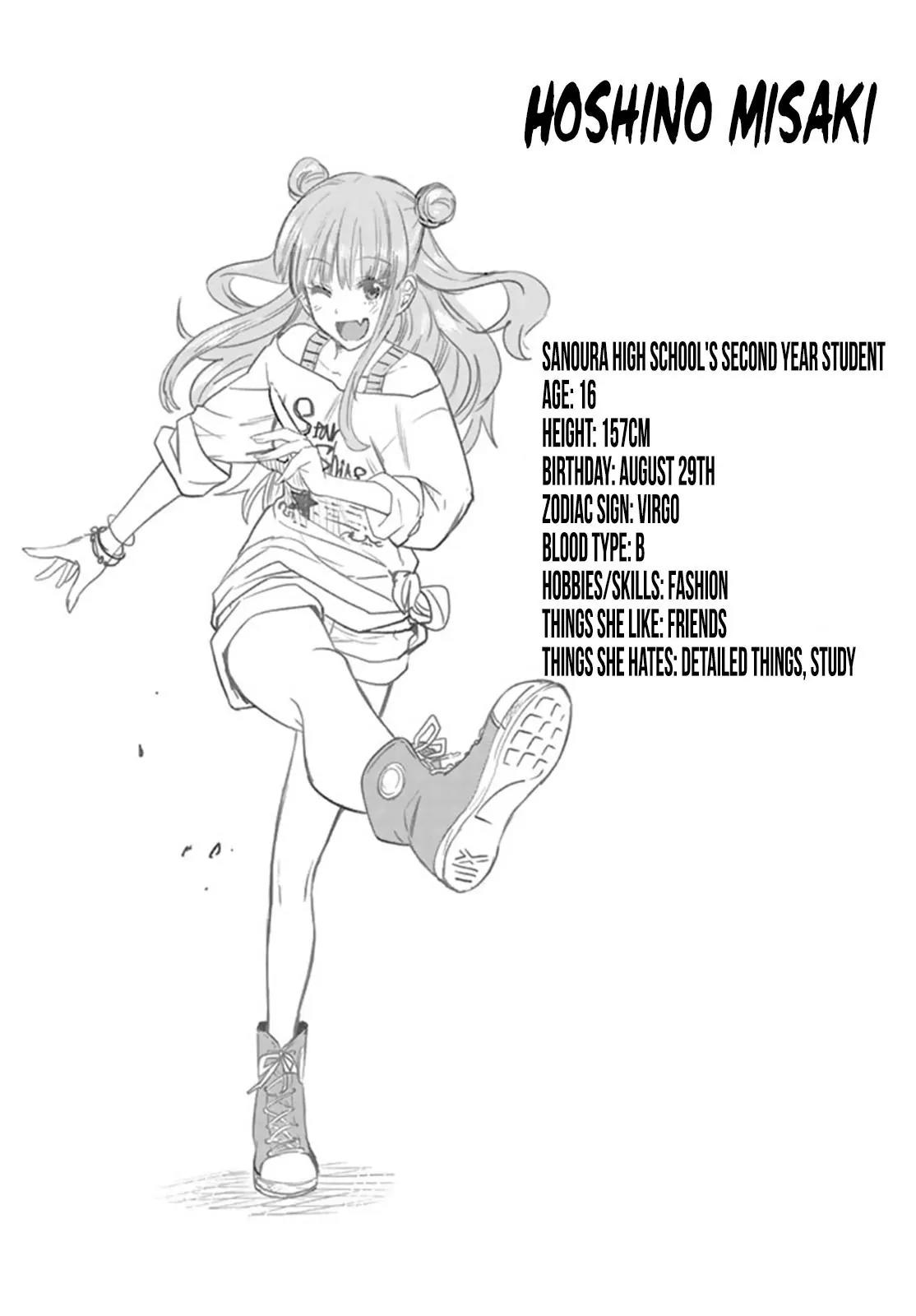 Hoshino, Me o Tsubutte. Chapter 12.1 page 2 - Chapter 12.1: Extra Volume 04 - Character Data