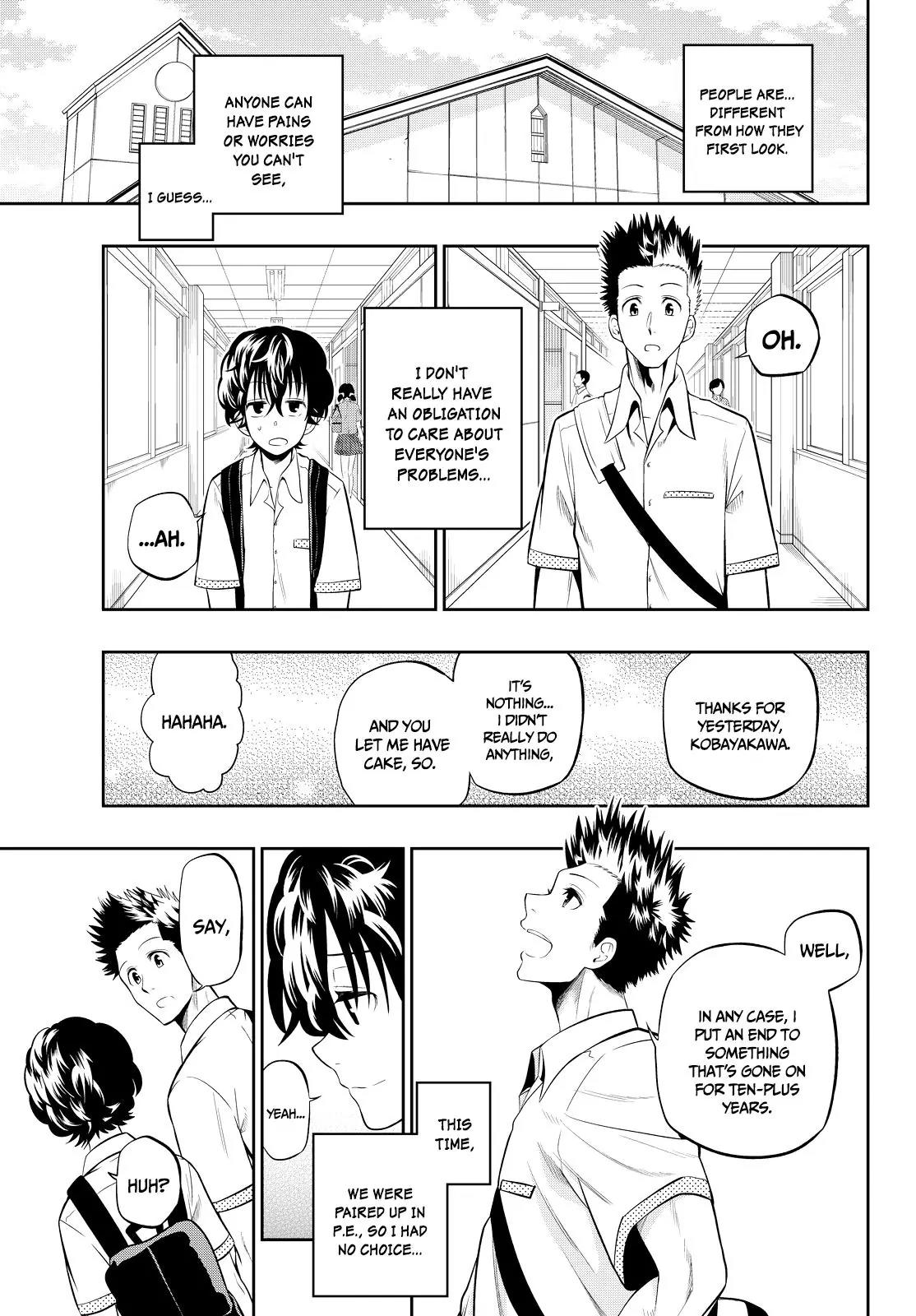 Hoshino, Me o Tsubutte. Chapter 17 page 20 - Chapter 17: Despair and Desire and Boys and Girls