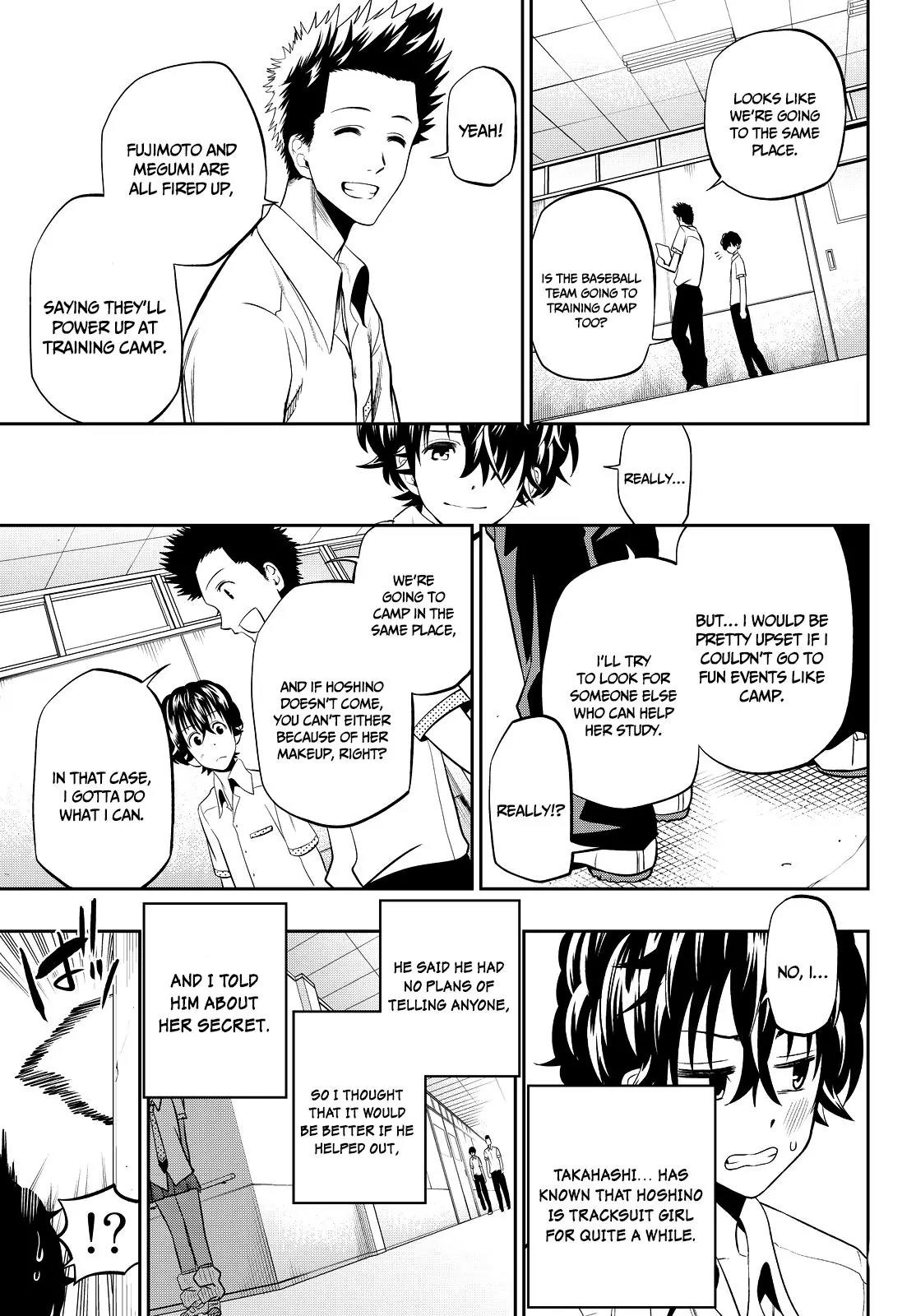 Hoshino, Me o Tsubutte. Chapter 20 page 8 - Chapter 20: Crocodile and Jump