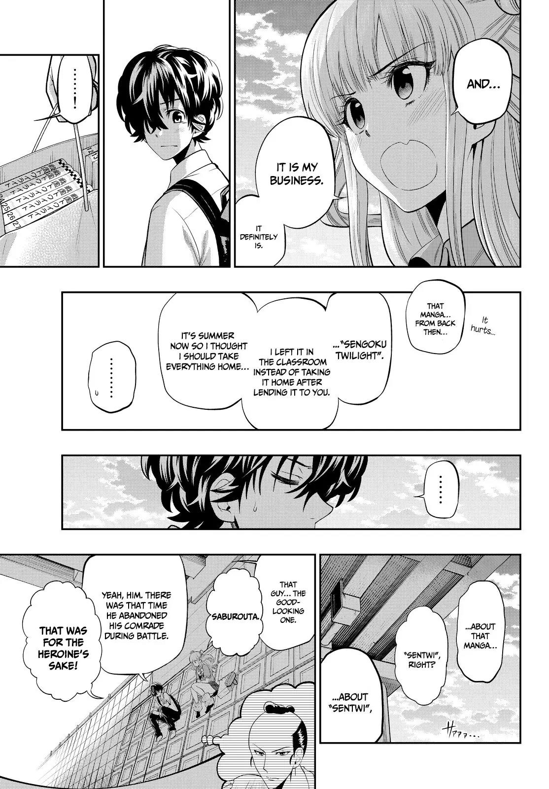 Hoshino, Me o Tsubutte. Chapter 22 page 12 - Chapter 22: For You in the Sleepless Forest (2)