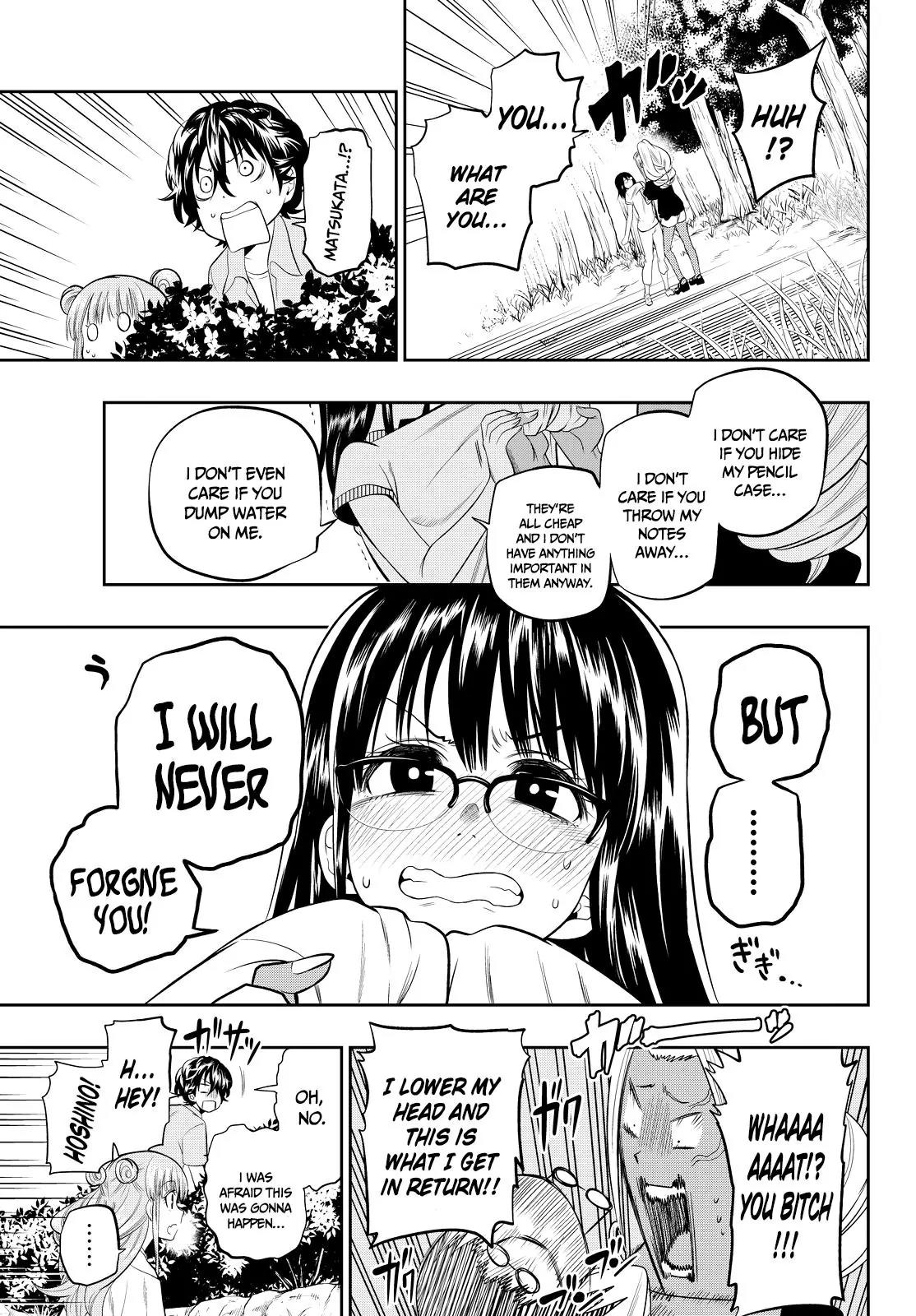 Hoshino, Me o Tsubutte. Chapter 23 page 19 - Chapter 23: Take the E Train