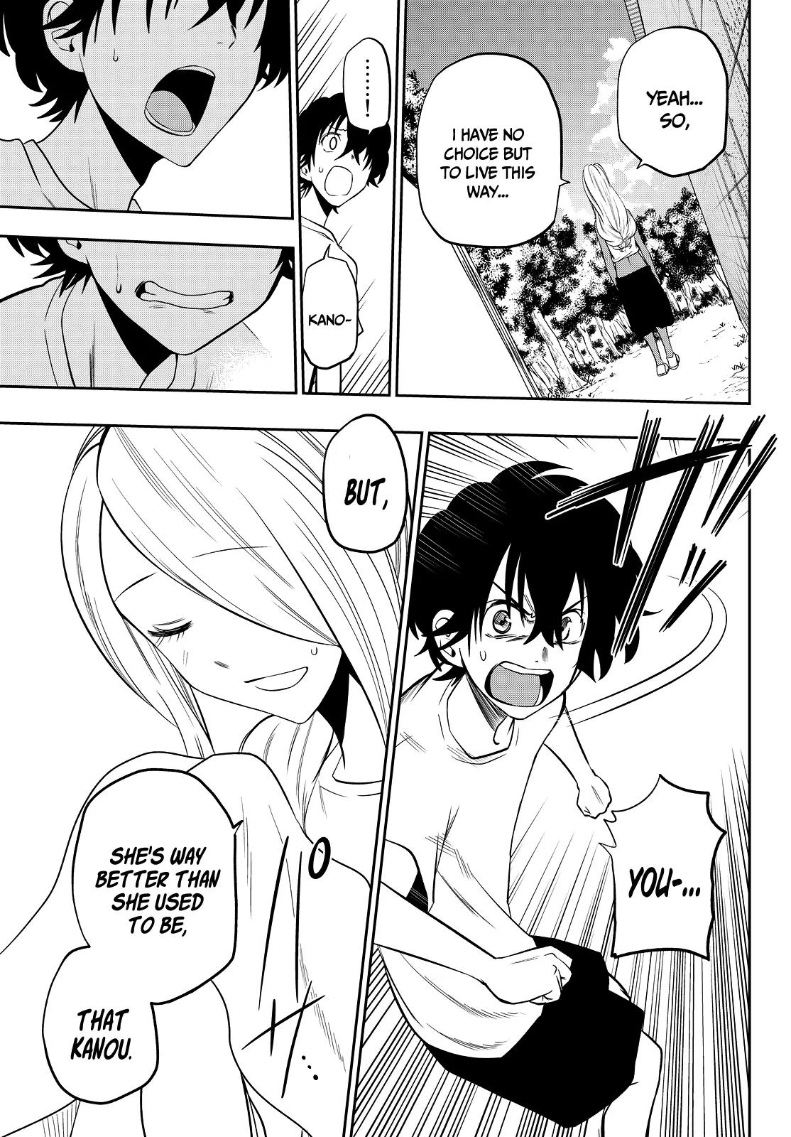 Hoshino, Me o Tsubutte. Chapter 26 page 18 - Chapter 26: No Sleeve