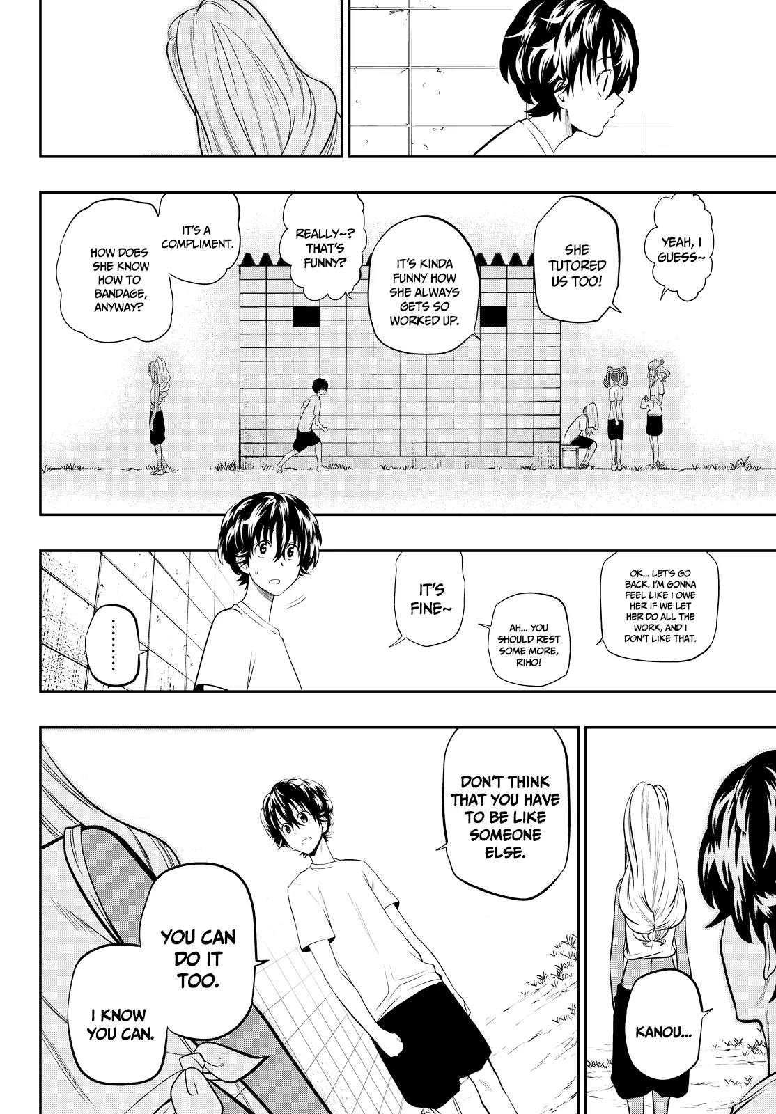 Hoshino, Me o Tsubutte. Chapter 26 page 19 - Chapter 26: No Sleeve