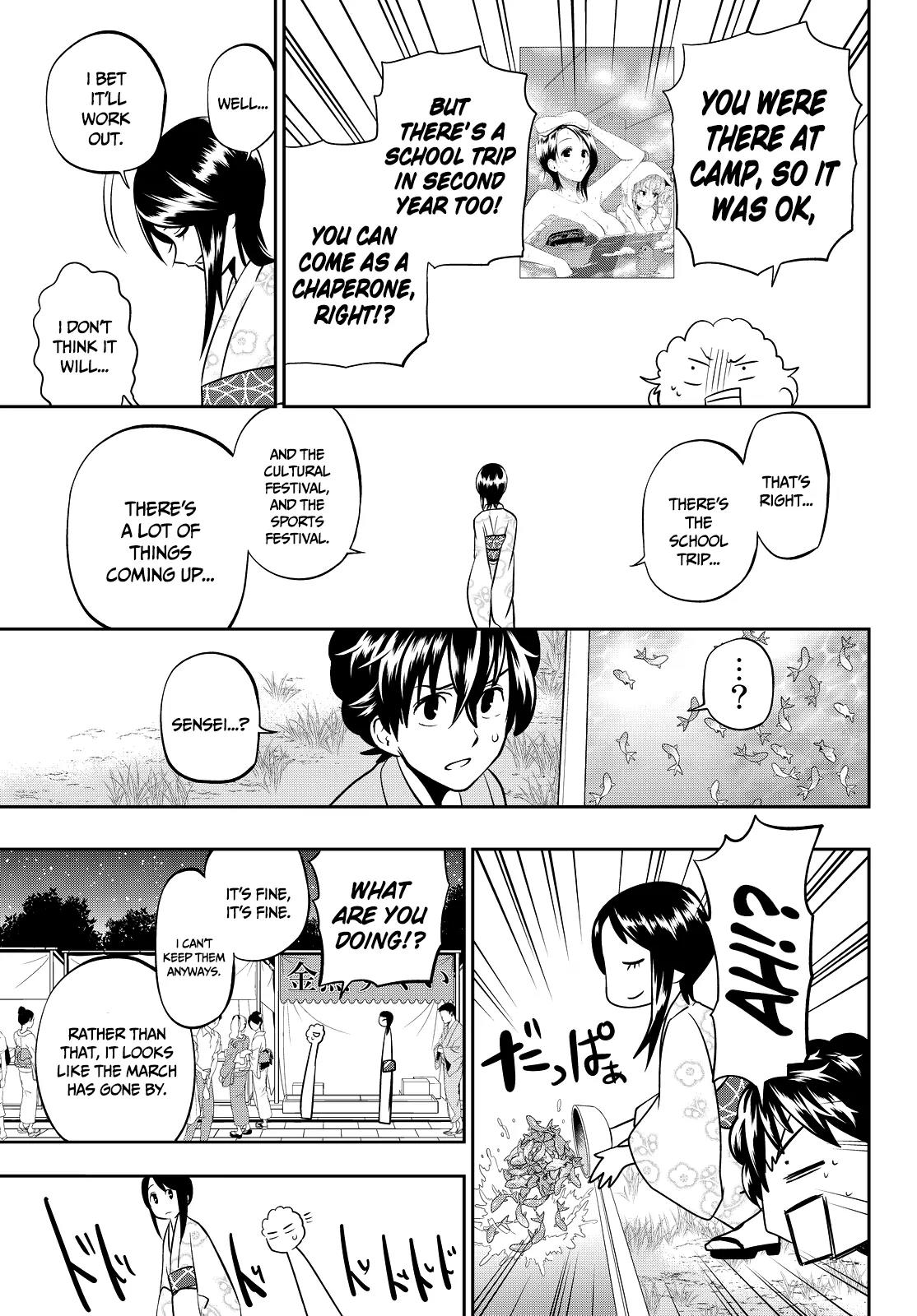 Hoshino, Me o Tsubutte. Chapter 30 page 12 - Chapter 30: (Congrats!!) Summer Festival