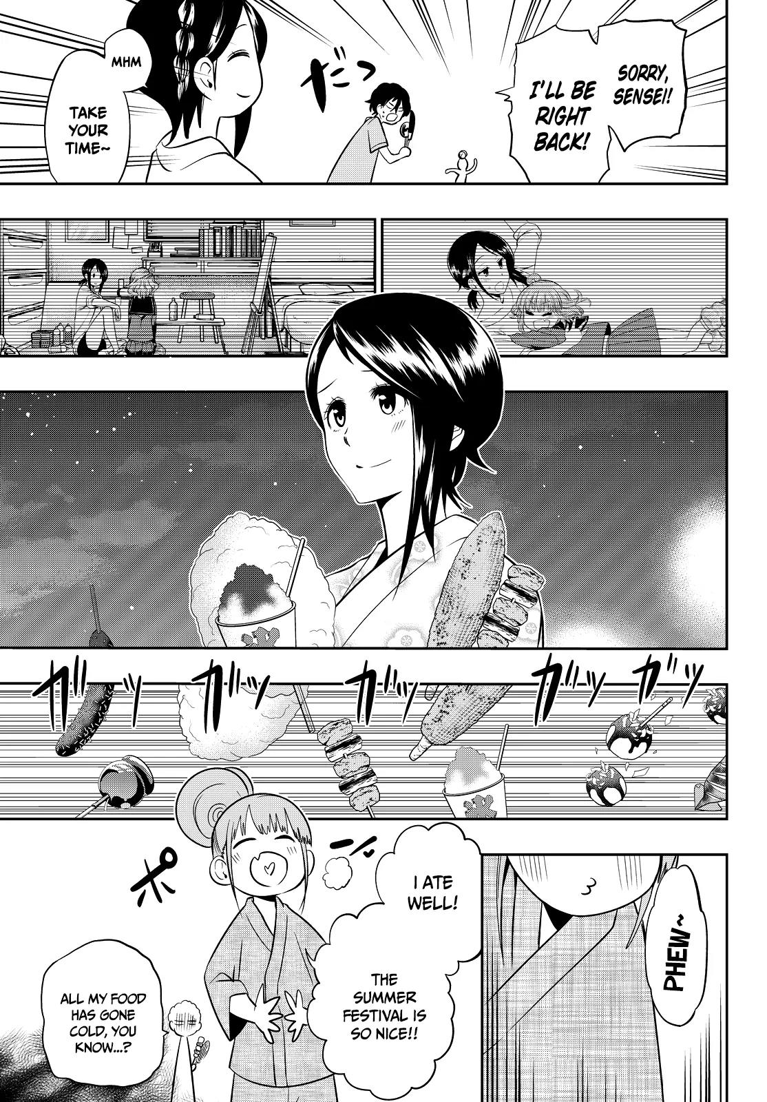 Hoshino, Me o Tsubutte. Chapter 30 page 14 - Chapter 30: (Congrats!!) Summer Festival