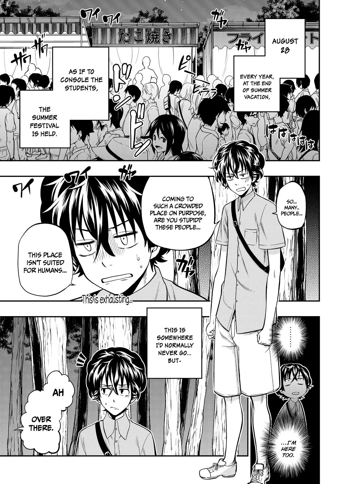 Hoshino, Me o Tsubutte. Chapter 30 page 4 - Chapter 30: (Congrats!!) Summer Festival