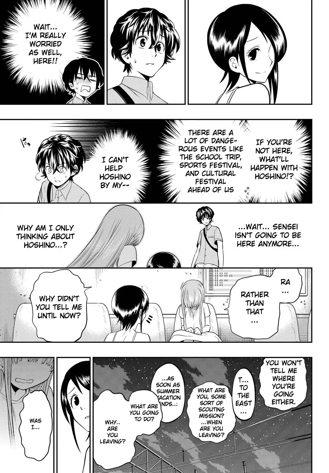 Hoshino, Me o Tsubutte. Chapter 31 page 12 - Chapter 31: Snow Covering the Sunflowers