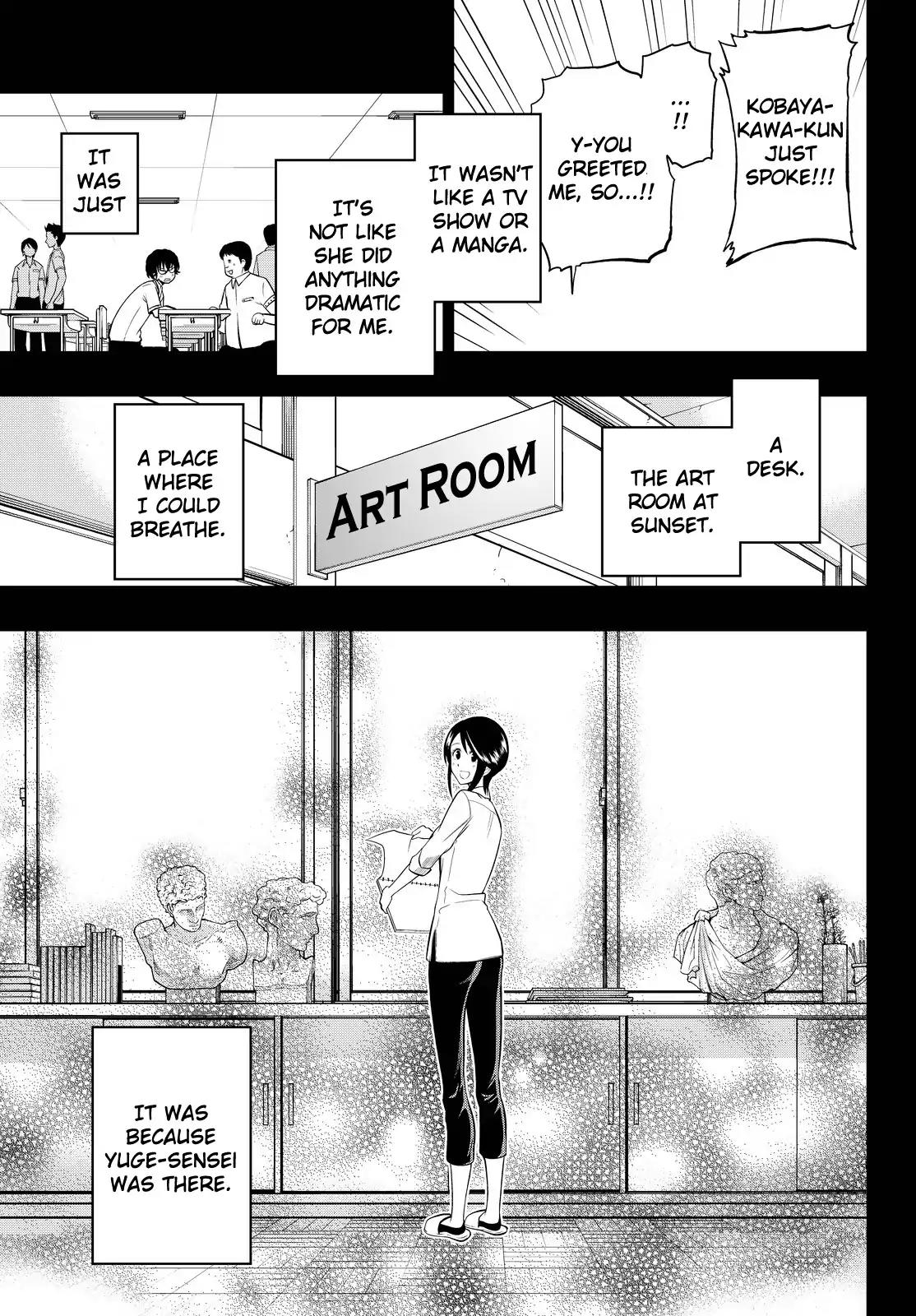 Hoshino, Me o Tsubutte. Chapter 31 page 6 - Chapter 31: Snow Covering the Sunflowers