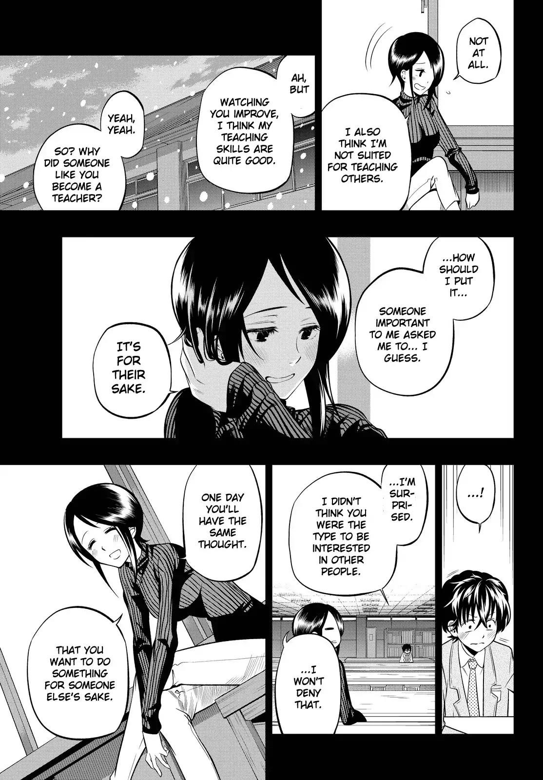 Hoshino, Me o Tsubutte. Chapter 31 page 8 - Chapter 31: Snow Covering the Sunflowers