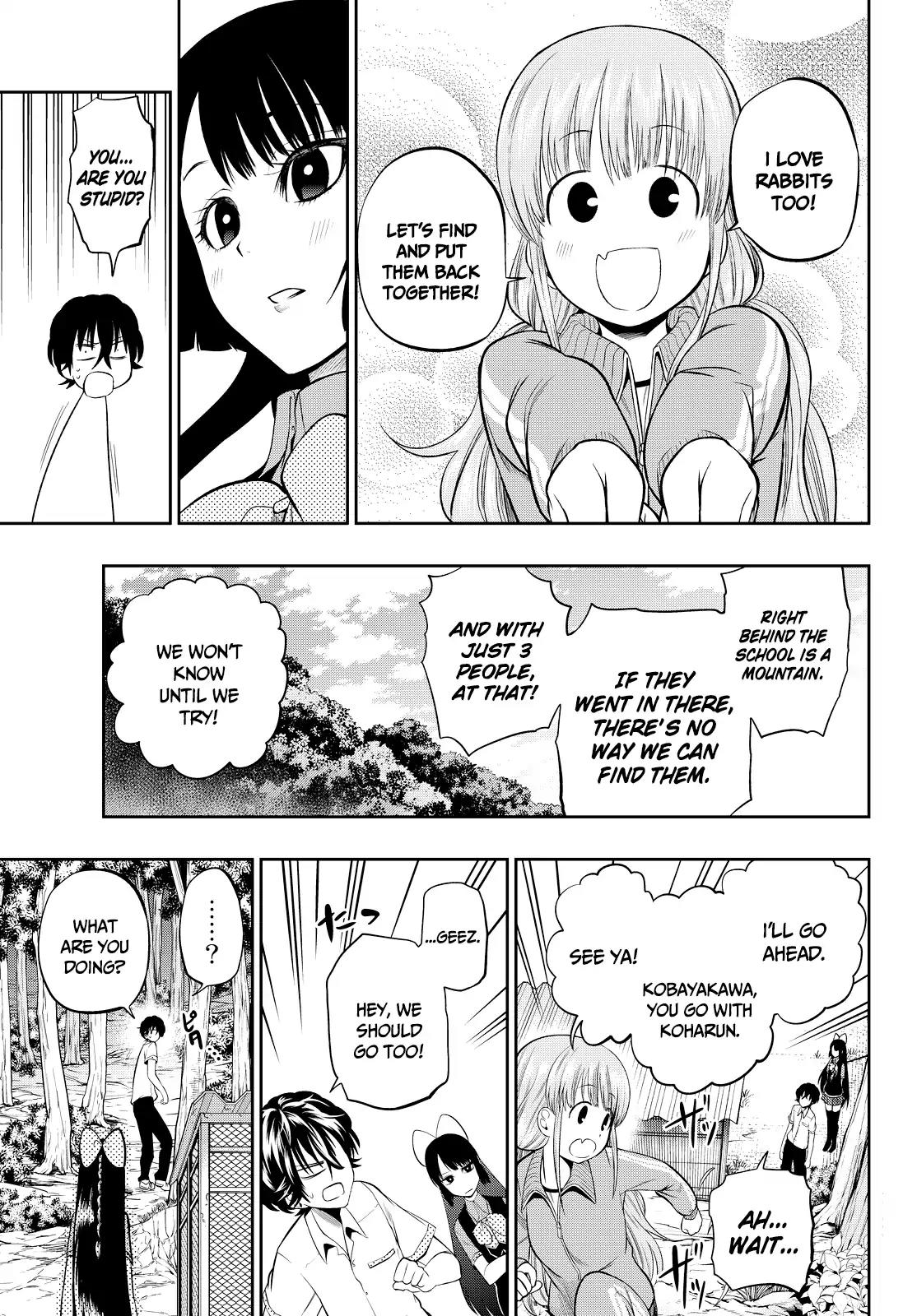 Hoshino, Me o Tsubutte. Chapter 34 page 13 - Chapter 34: The Rabbit And The Moon