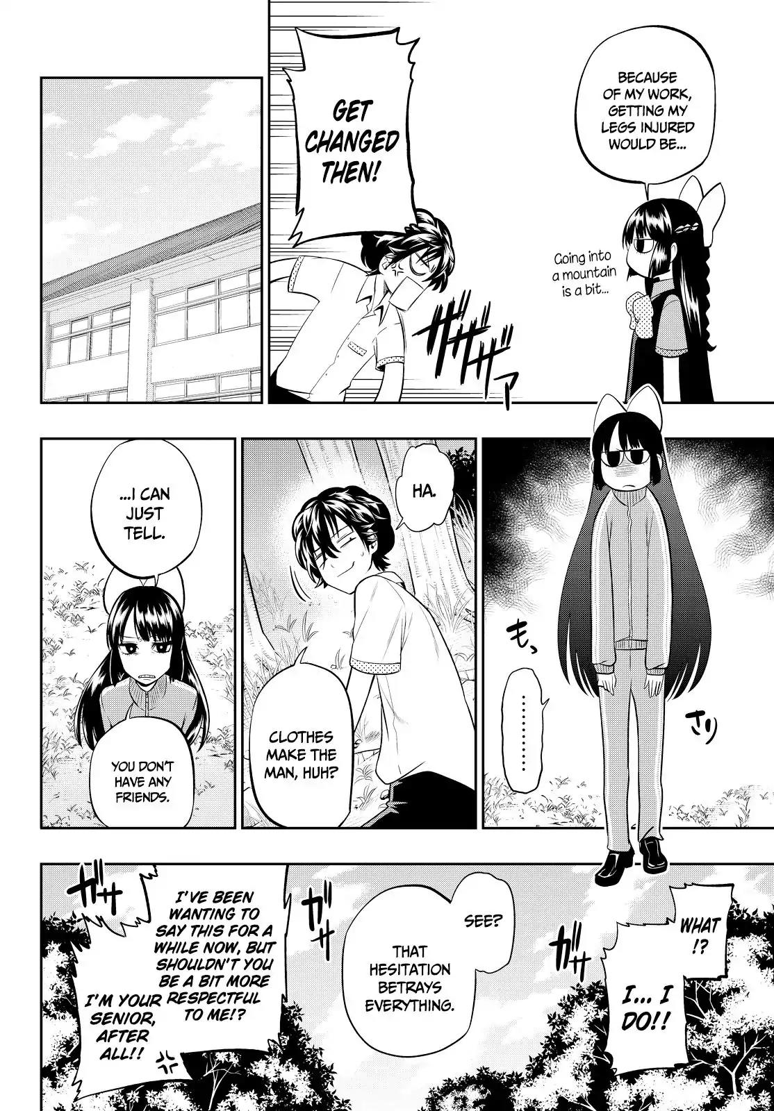 Hoshino, Me o Tsubutte. Chapter 34 page 14 - Chapter 34: The Rabbit And The Moon
