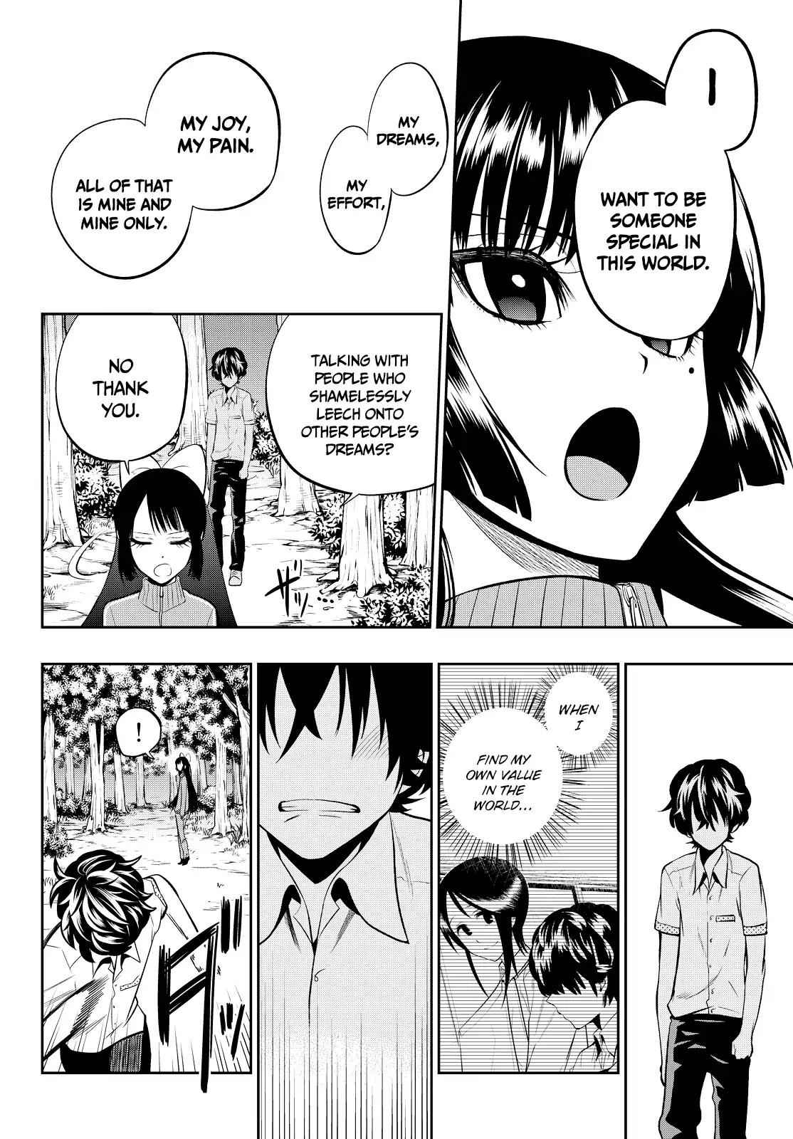 Hoshino, Me o Tsubutte. Chapter 34 page 18 - Chapter 34: The Rabbit And The Moon