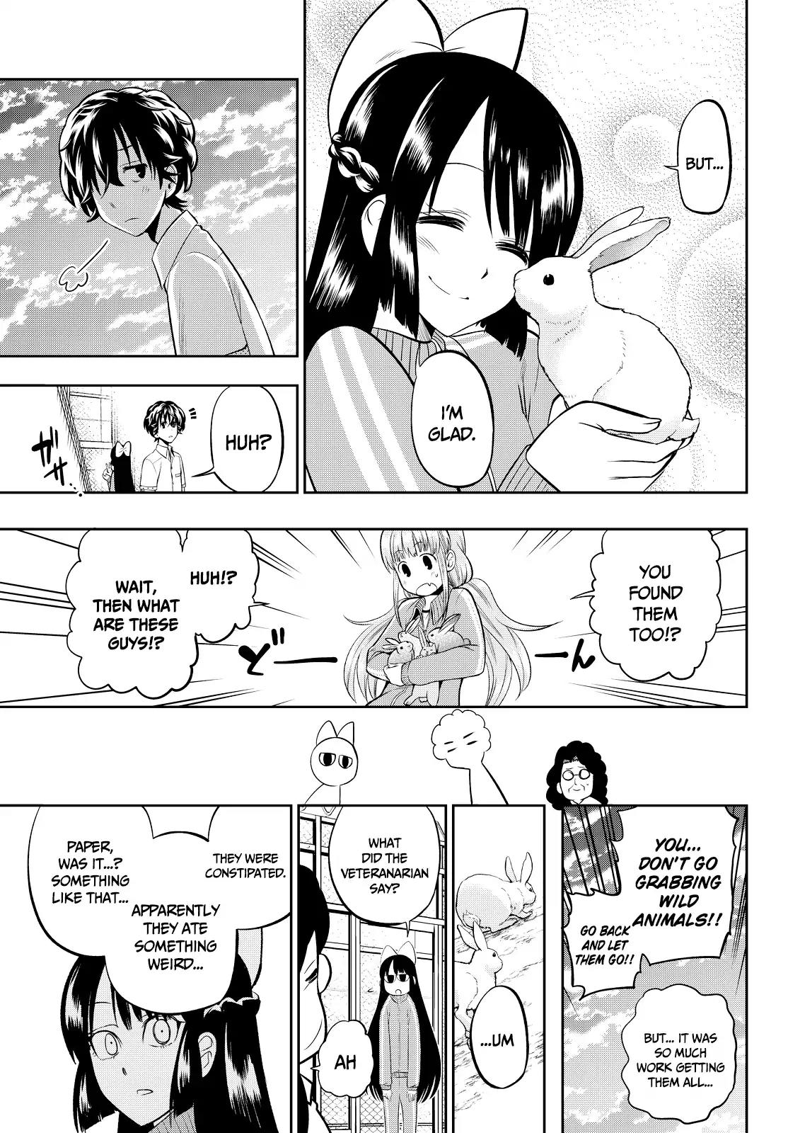 Hoshino, Me o Tsubutte. Chapter 34 page 21 - Chapter 34: The Rabbit And The Moon