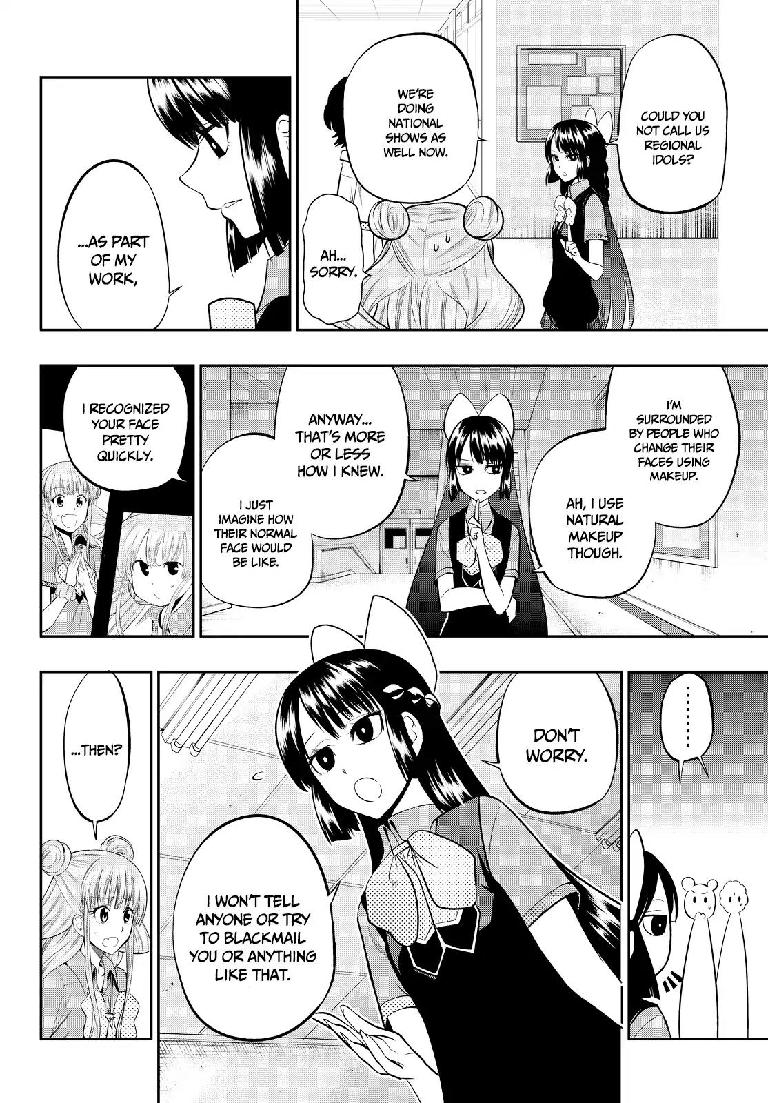 Hoshino, Me o Tsubutte. Chapter 34 page 6 - Chapter 34: The Rabbit And The Moon