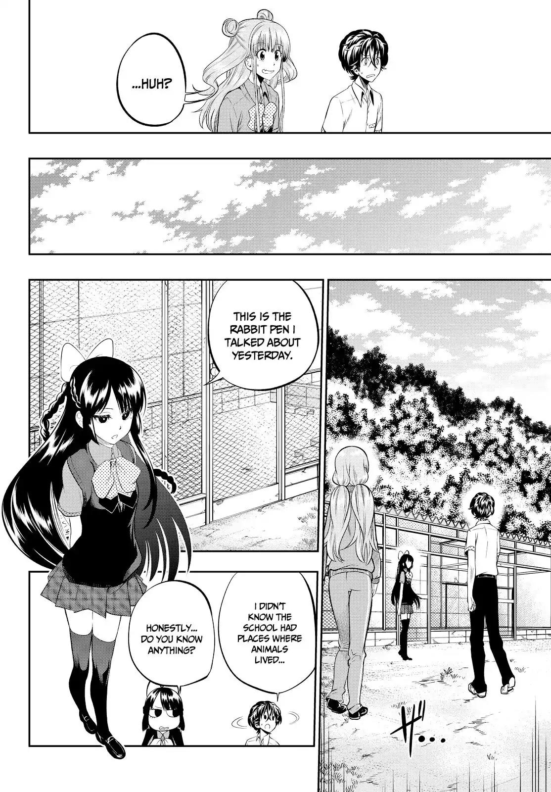 Hoshino, Me o Tsubutte. Chapter 34 page 8 - Chapter 34: The Rabbit And The Moon