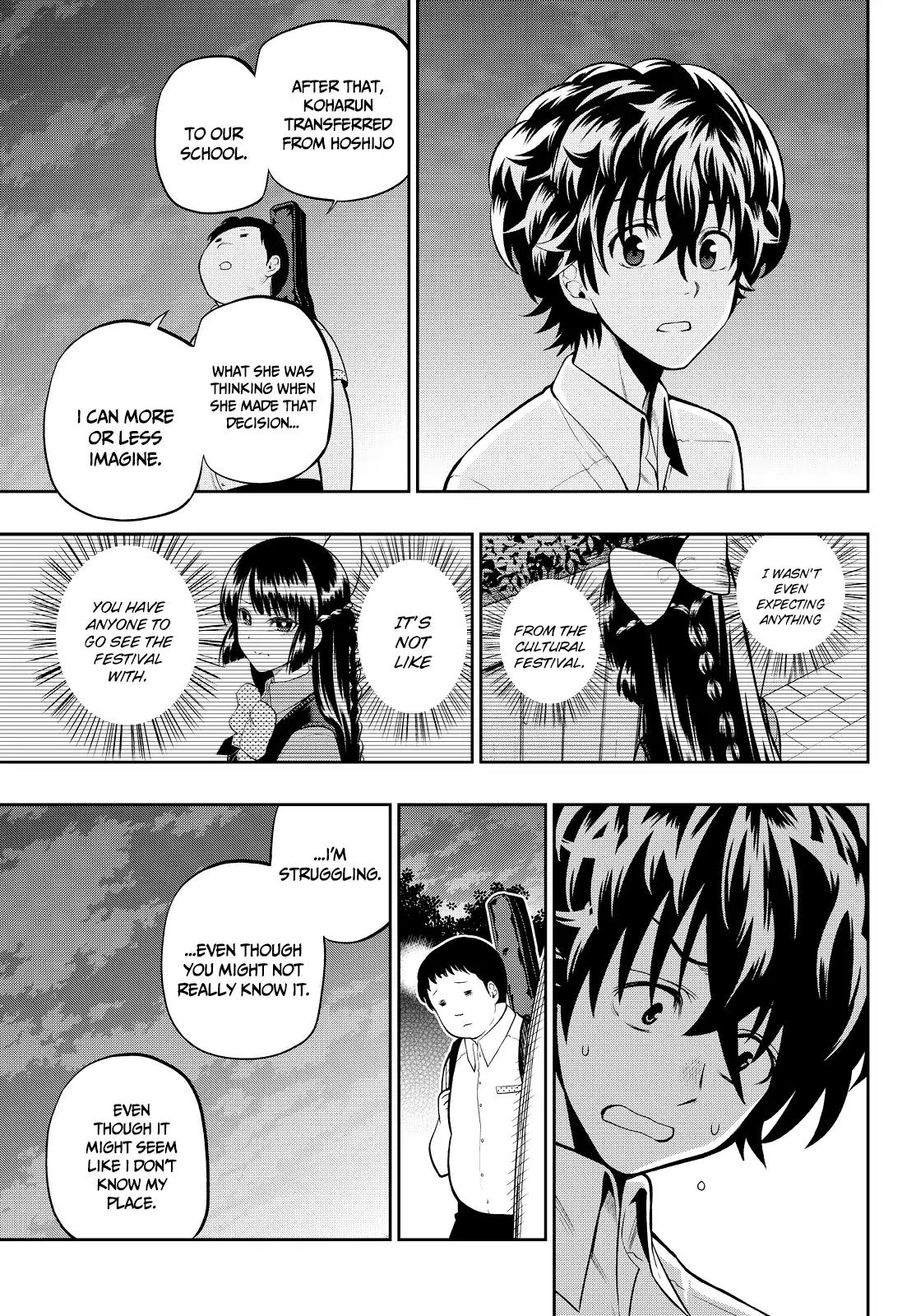 Hoshino, Me o Tsubutte. Chapter 37 page 19 - Chapter 37: Always a Groupie