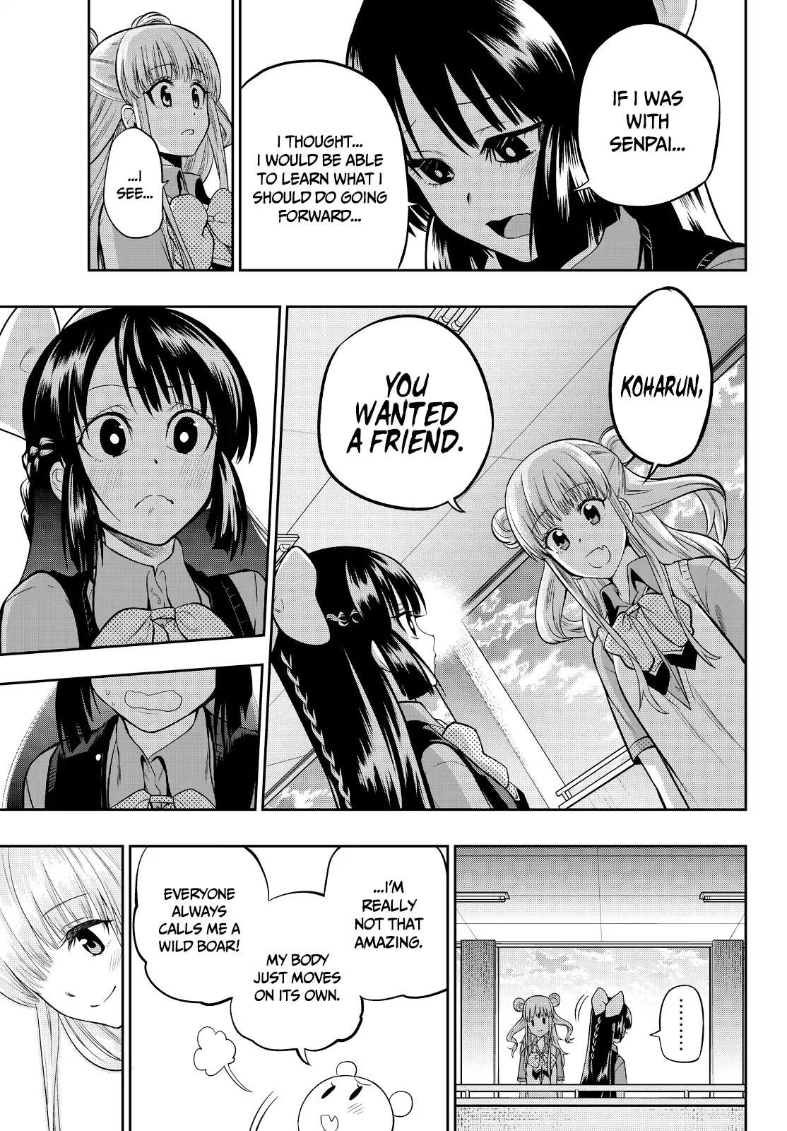 Hoshino, Me o Tsubutte. Chapter 38 page 17 - Chapter 38: Follow Me