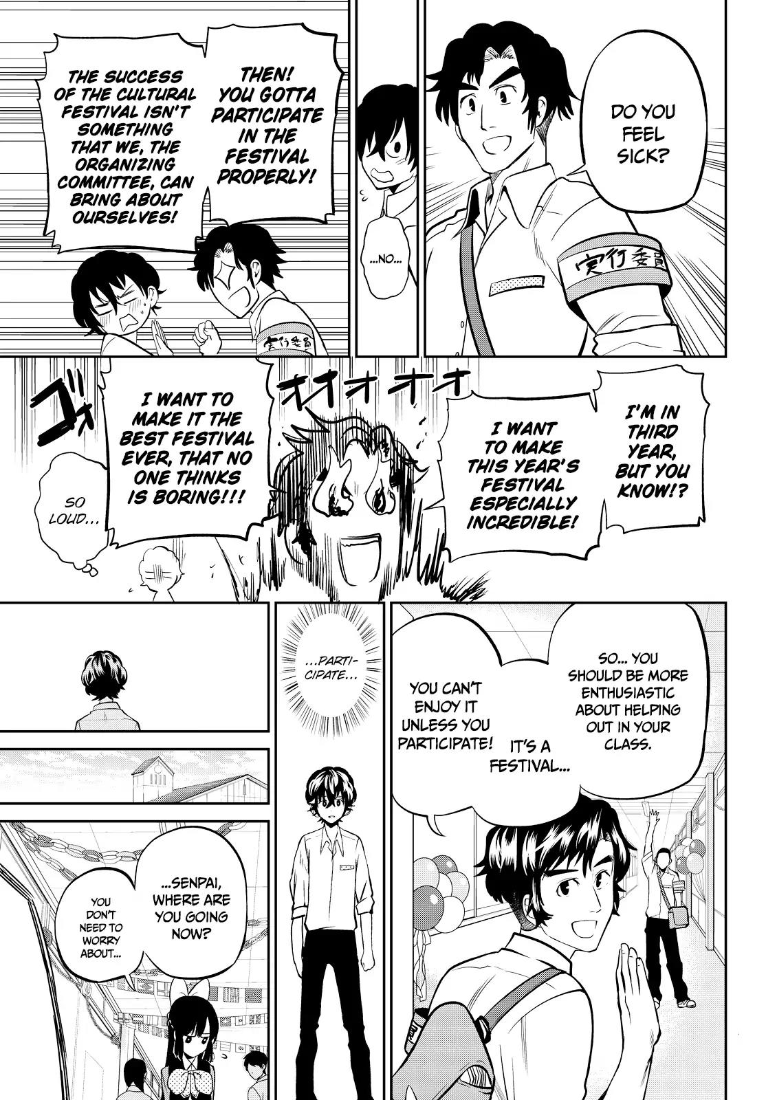 Hoshino, Me o Tsubutte. Chapter 39 page 22 - Chapter 39: Head to the Dance Hall in District 3104