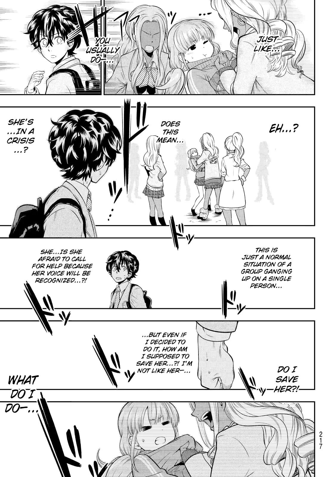 Hoshino, Me o Tsubutte. Chapter 4 page 22 - Chapter 4: The Knight in Shining Armor