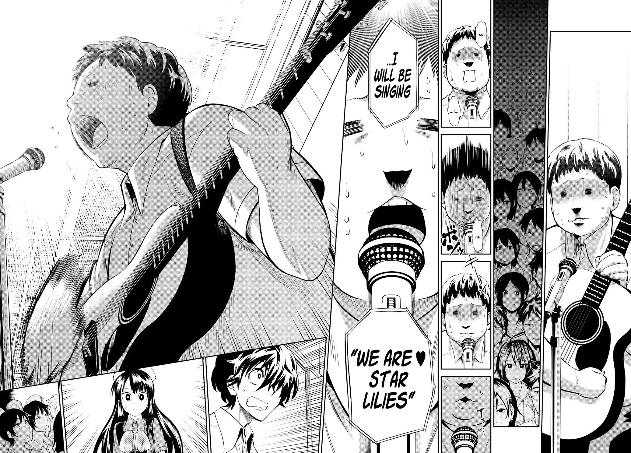 Hoshino, Me o Tsubutte. Chapter 40 page 10 - Chapter 40: Your Voice is My Love; My Name is Your Night