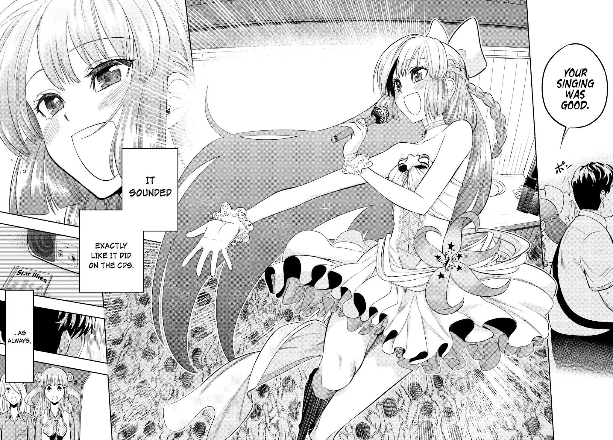 Hoshino, Me o Tsubutte. Chapter 40 page 15 - Chapter 40: Your Voice is My Love; My Name is Your Night