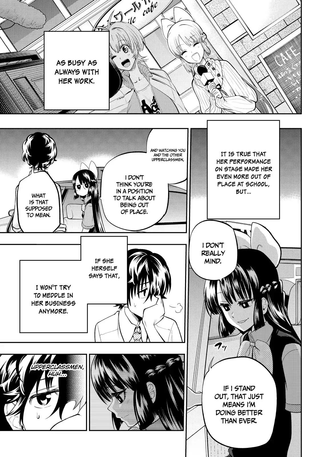 Hoshino, Me o Tsubutte. Chapter 42 page 5 - Chapter 42: Invisible Girl