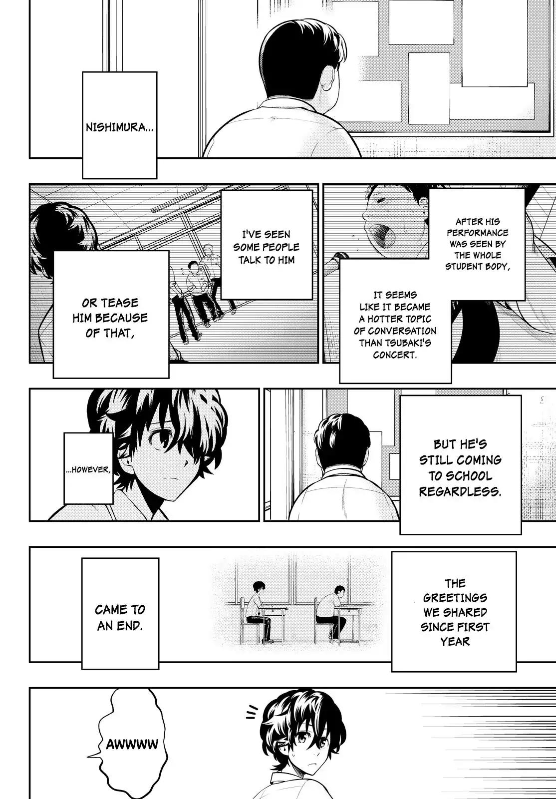 Hoshino, Me o Tsubutte. Chapter 42 page 6 - Chapter 42: Invisible Girl
