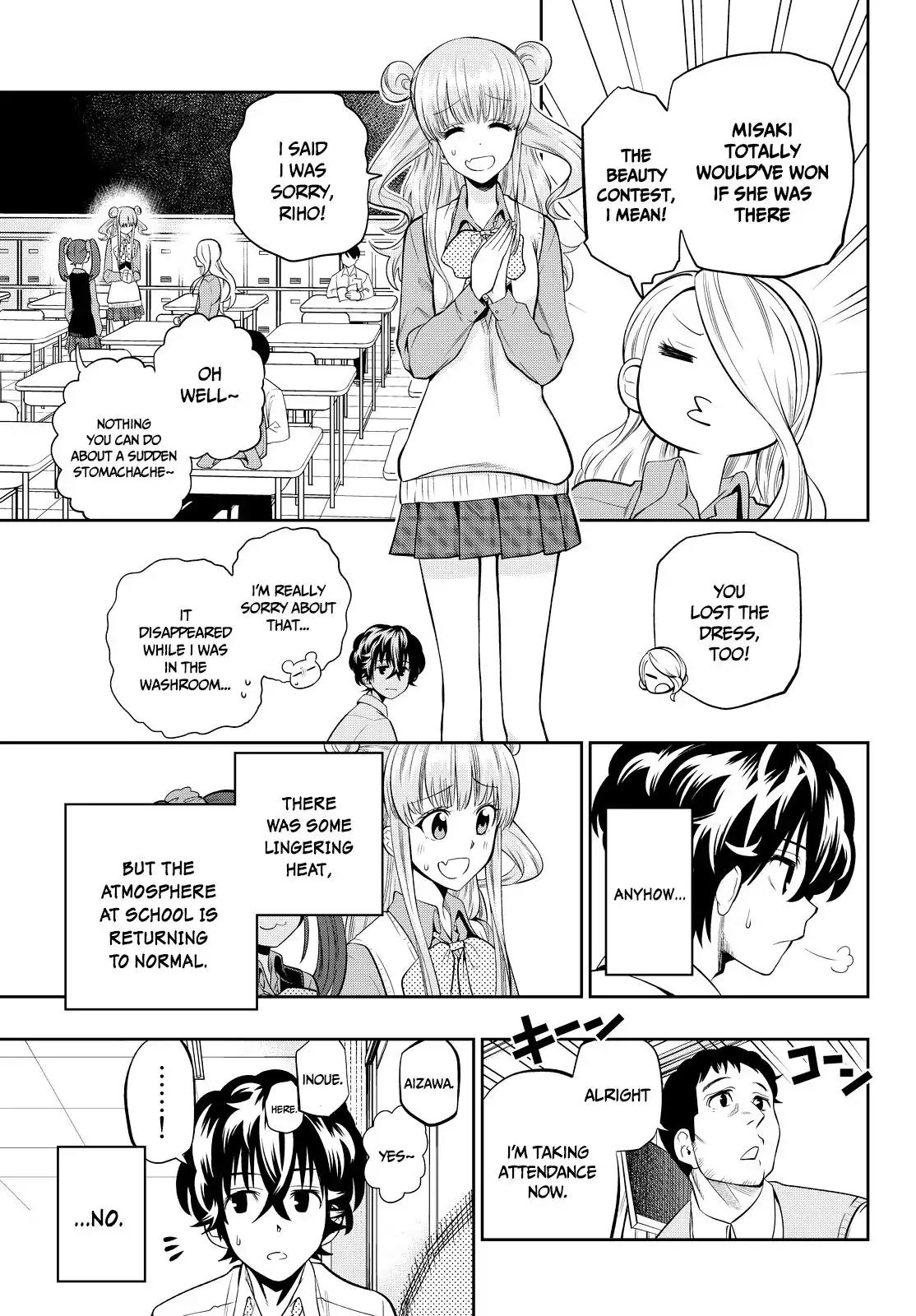 Hoshino, Me o Tsubutte. Chapter 42 page 7 - Chapter 42: Invisible Girl