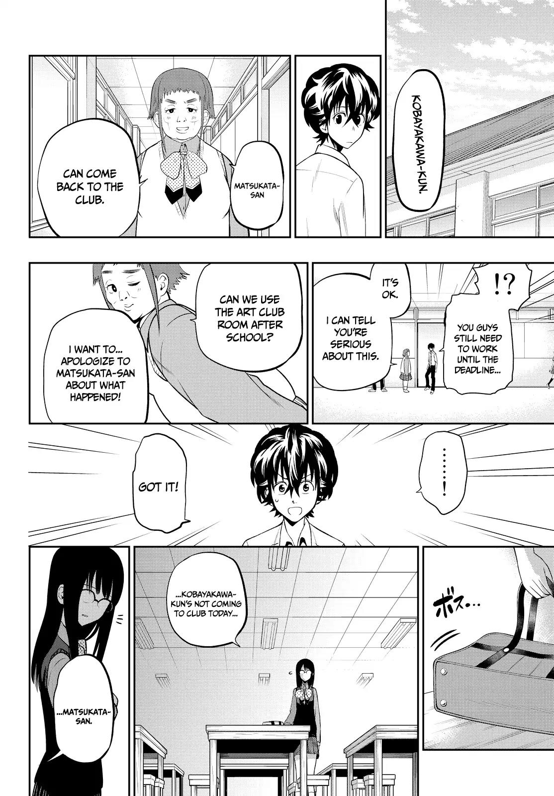 Hoshino, Me o Tsubutte. Chapter 44 page 20 - Chapter 44: Invisible Girl [03]