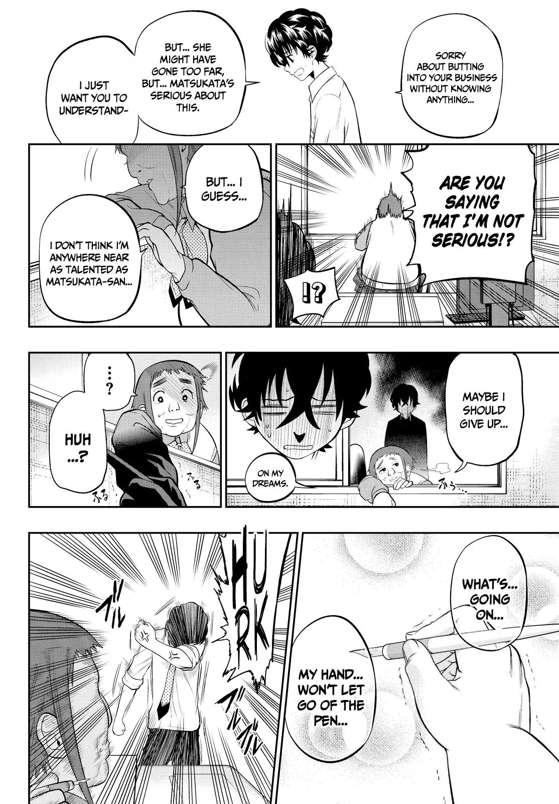Hoshino, Me o Tsubutte. Chapter 46 page 10 - Chapter 46: The Story Is a Bit Unstable?