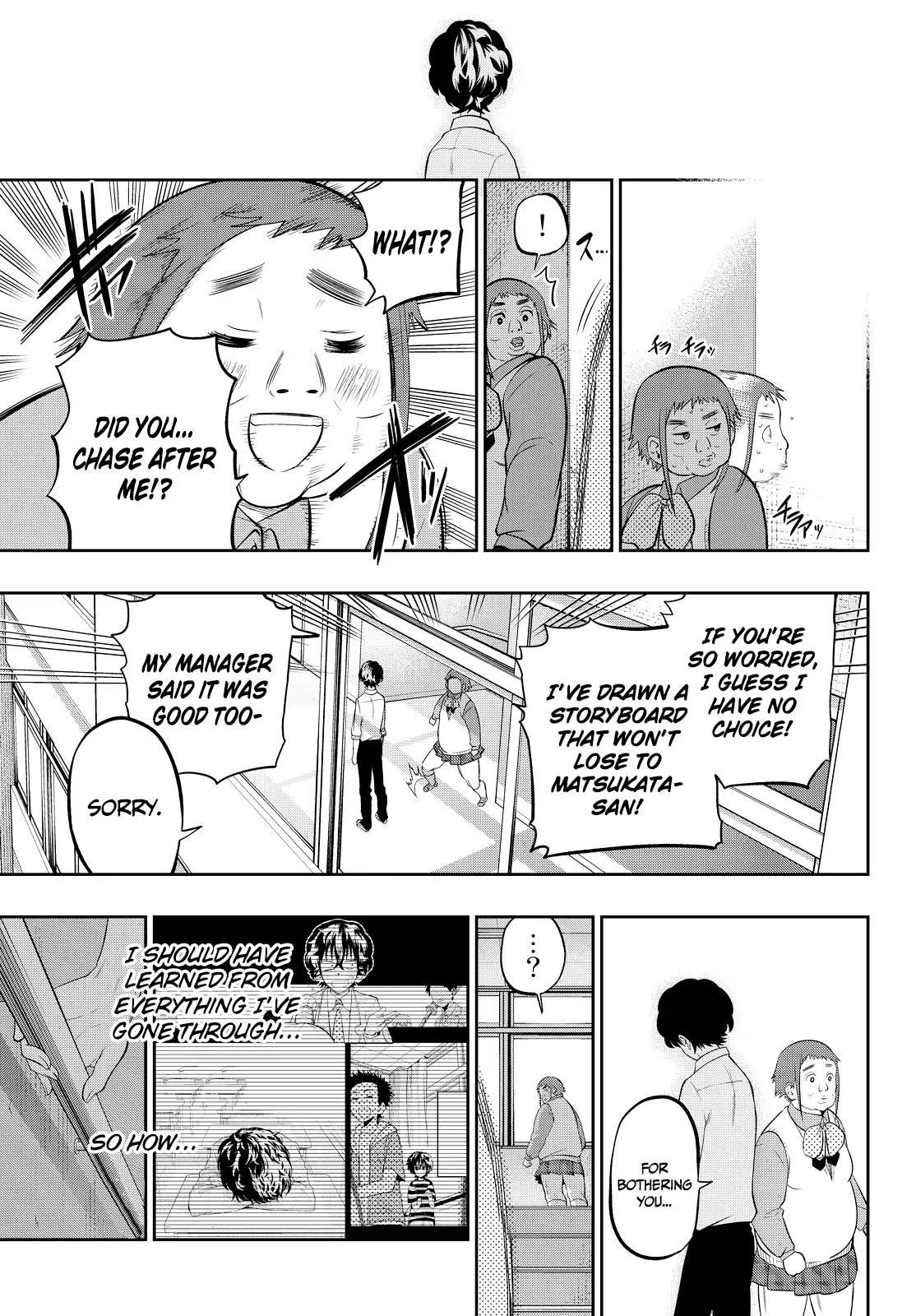 Hoshino, Me o Tsubutte. Chapter 46 page 13 - Chapter 46: The Story Is a Bit Unstable?