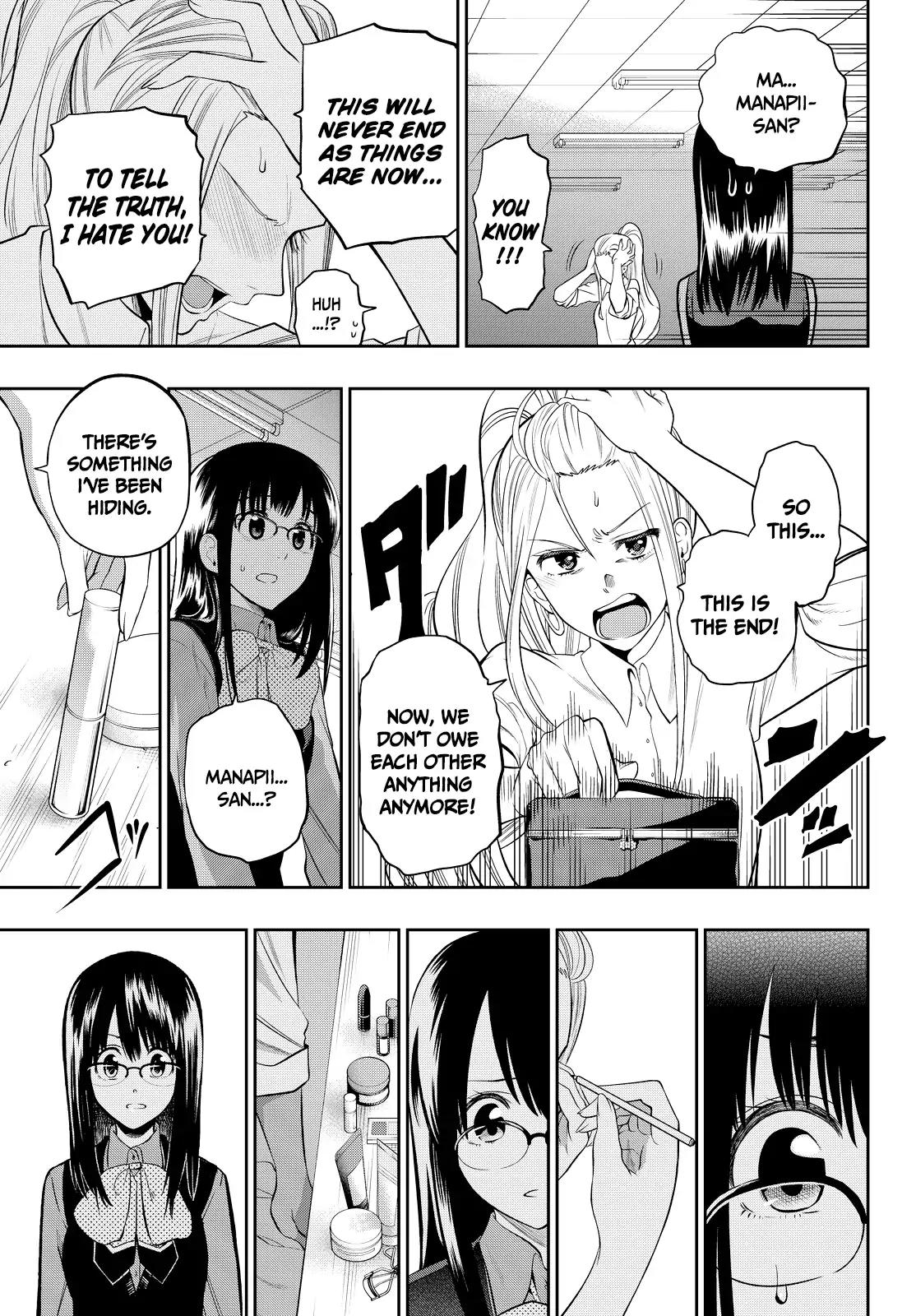 Hoshino, Me o Tsubutte. Chapter 46 page 19 - Chapter 46: The Story Is a Bit Unstable?