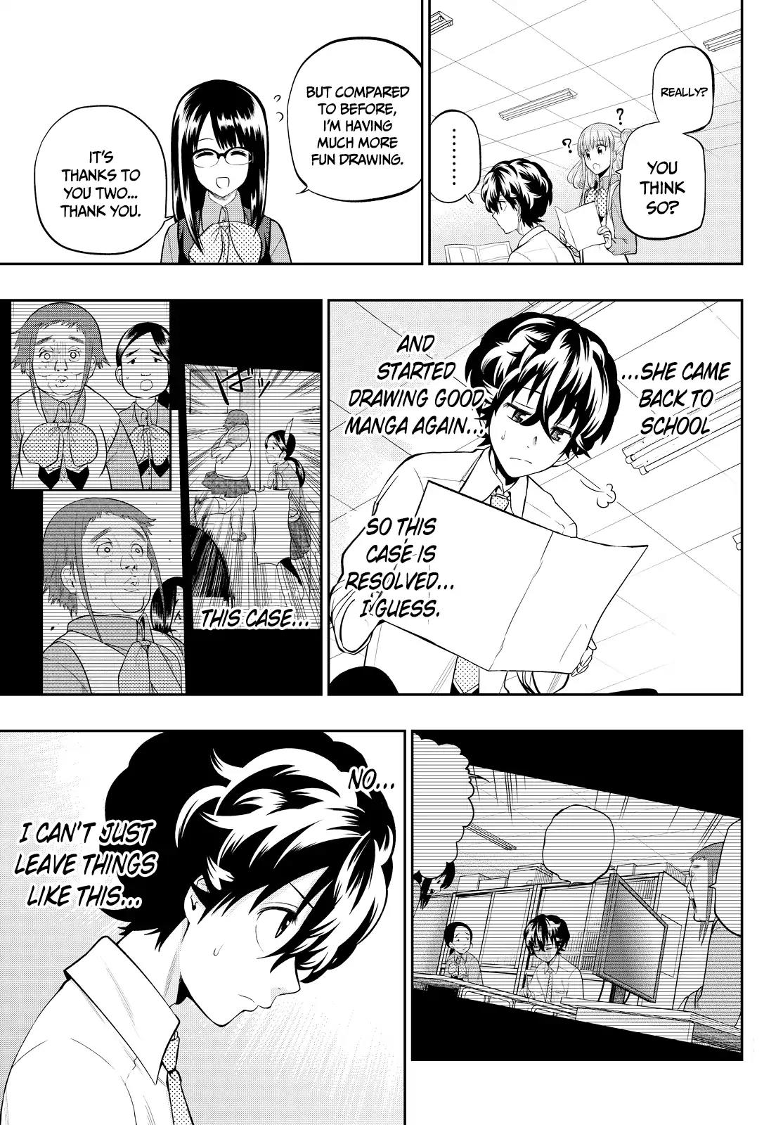 Hoshino, Me o Tsubutte. Chapter 46 page 7 - Chapter 46: The Story Is a Bit Unstable?