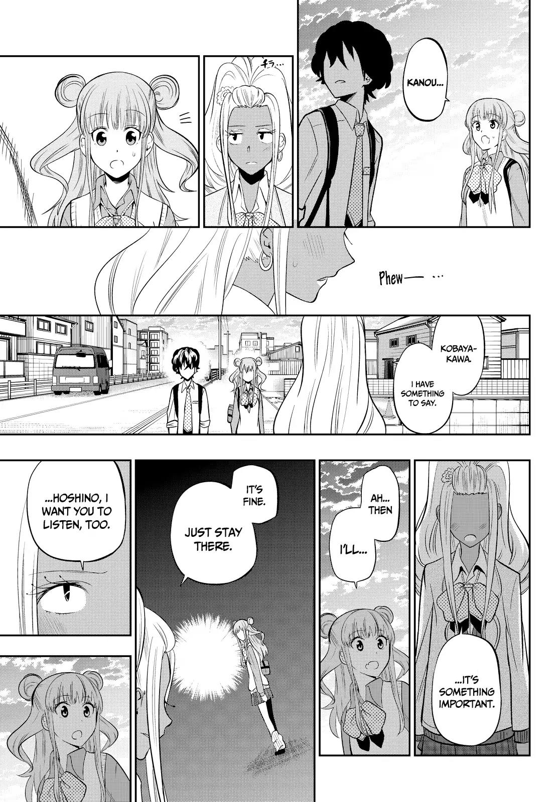 Hoshino, Me o Tsubutte. Chapter 47 page 15 - Chapter 47: Repentances Without Value