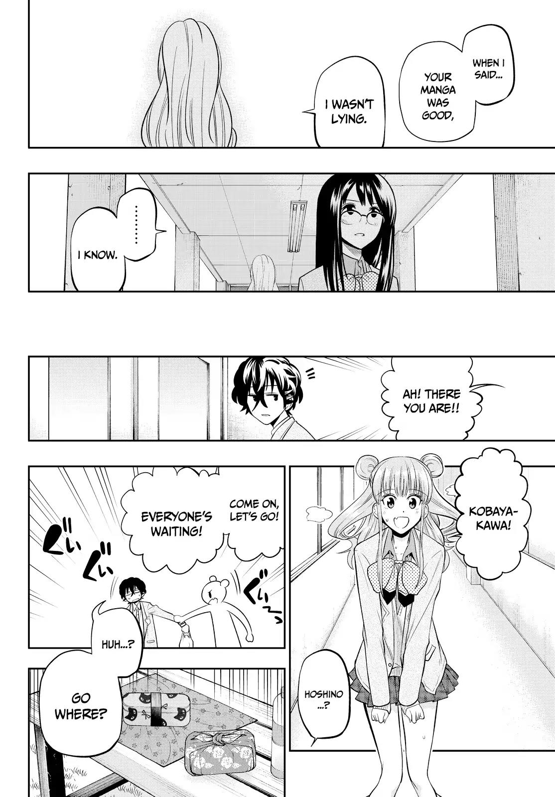 Hoshino, Me o Tsubutte. Chapter 49 page 14 - Chapter 49: Too Dangerous