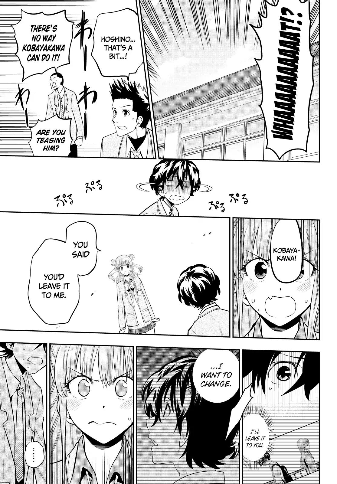 Hoshino, Me o Tsubutte. Chapter 49 page 23 - Chapter 49: Too Dangerous
