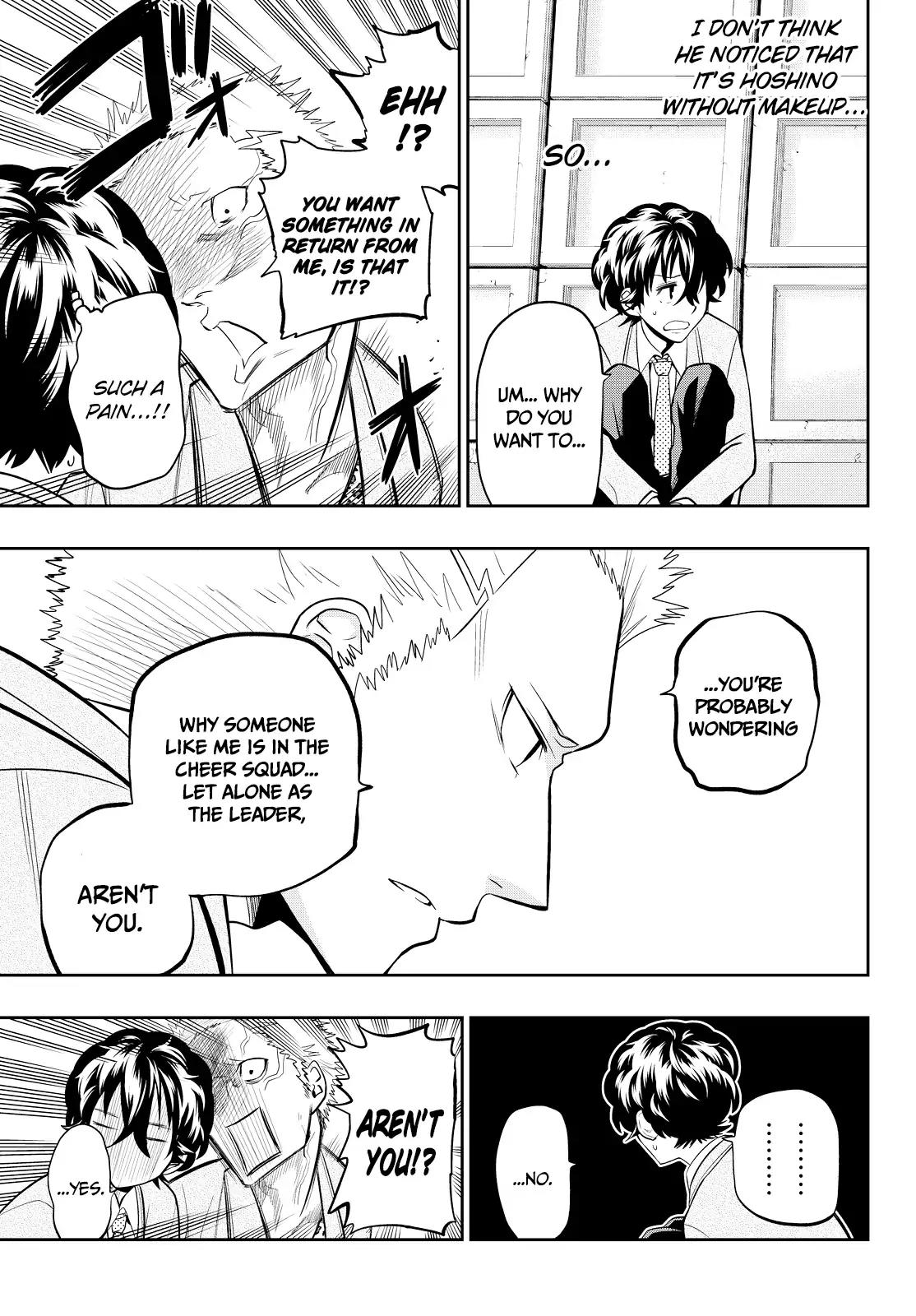 Hoshino, Me o Tsubutte. Chapter 51 page 14 - Chapter 51: Free Step