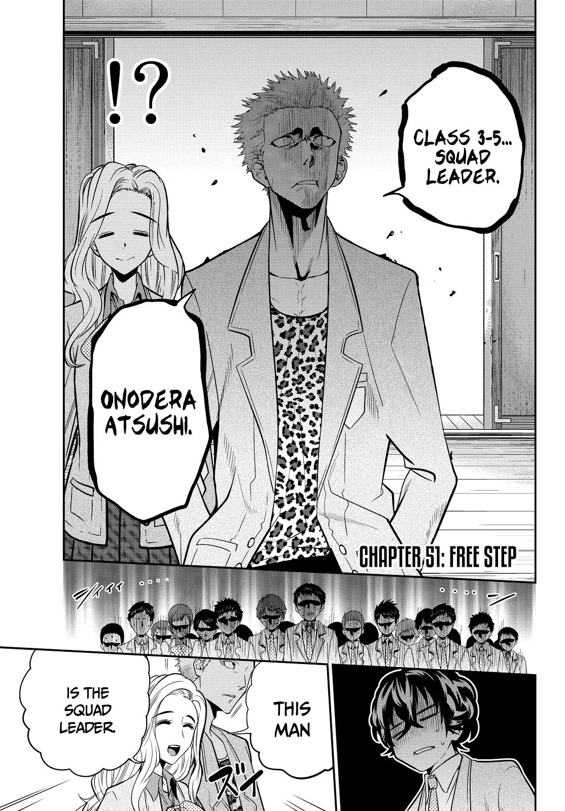 Hoshino, Me o Tsubutte. Chapter 51 page 2 - Chapter 51: Free Step