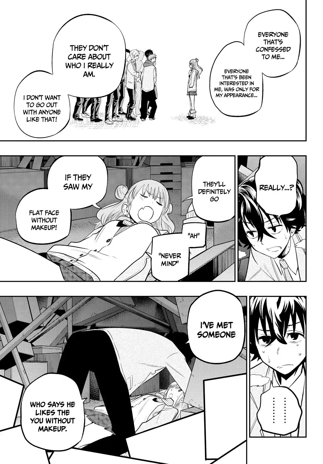Hoshino, Me o Tsubutte. Chapter 52 page 15 - Chapter 52: The World With Only The Two