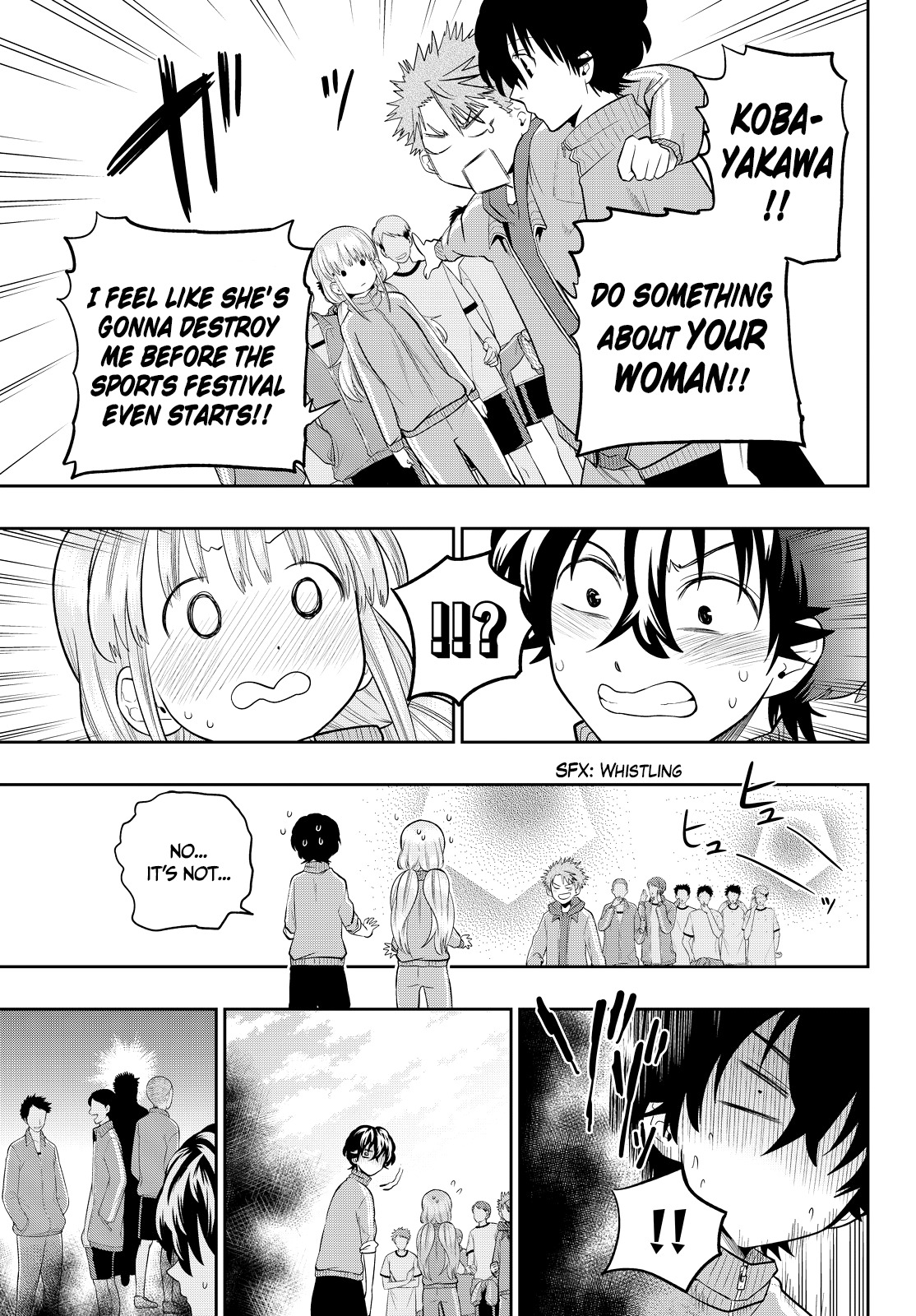 Hoshino, Me o Tsubutte. Chapter 53 page 9 - Chapter 53