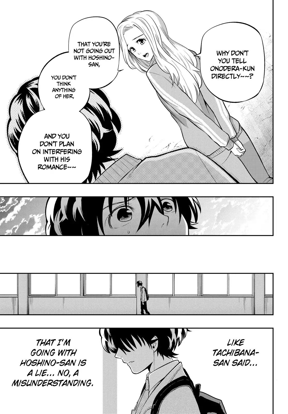 Hoshino, Me o Tsubutte. Chapter 54 page 18 - Chapter 54