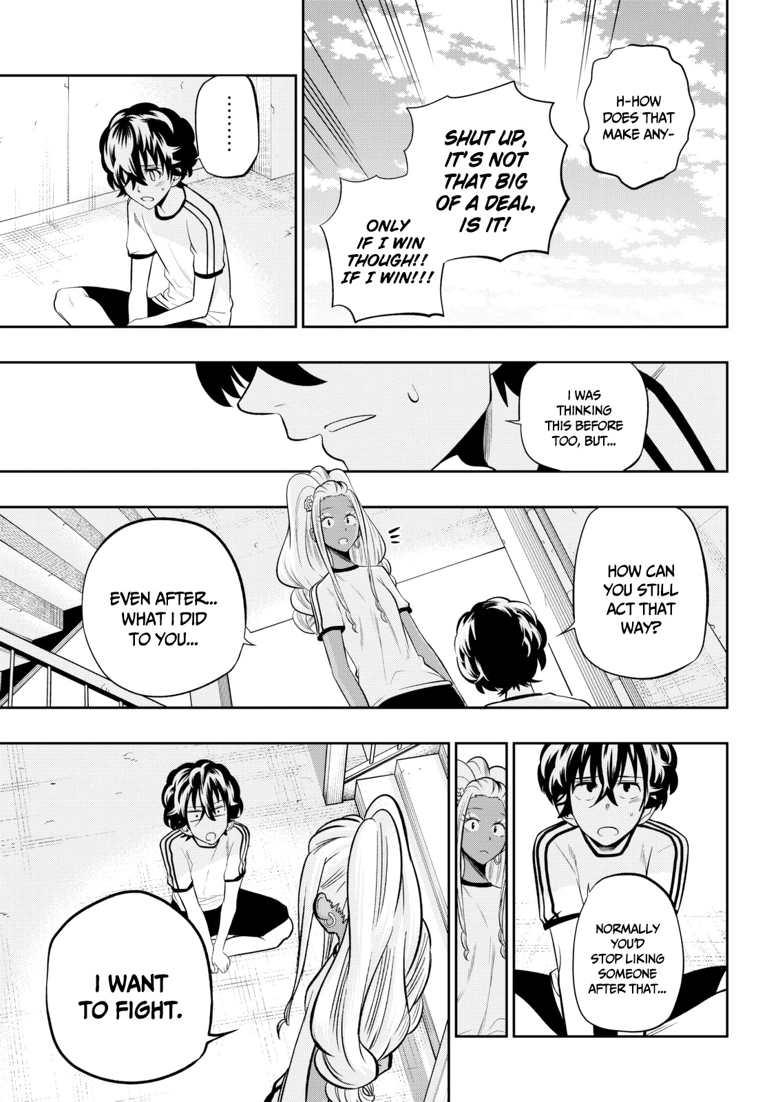 Hoshino, Me o Tsubutte. Chapter 55 page 18 - Chapter 55