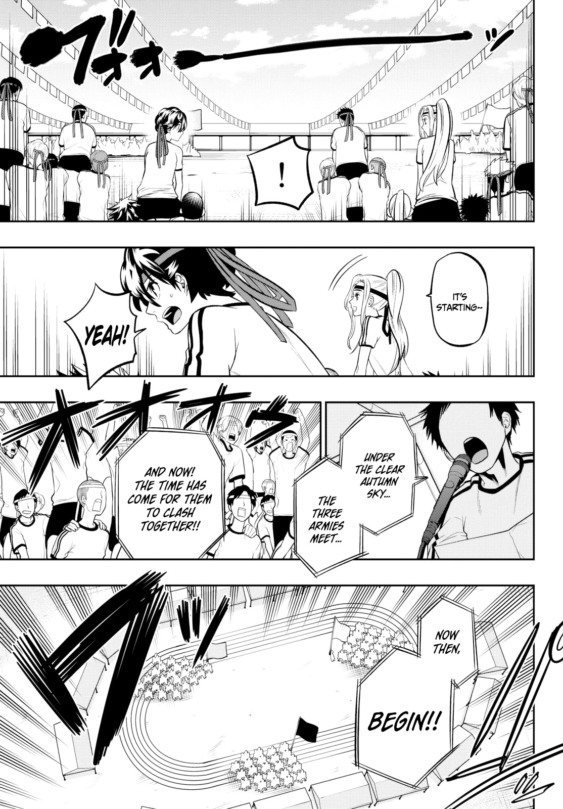 Hoshino, Me o Tsubutte. Chapter 57 page 10 - Chapter 57: Warrior Fleeing the Battlefield of Love feat. Foot Soldier Sensei