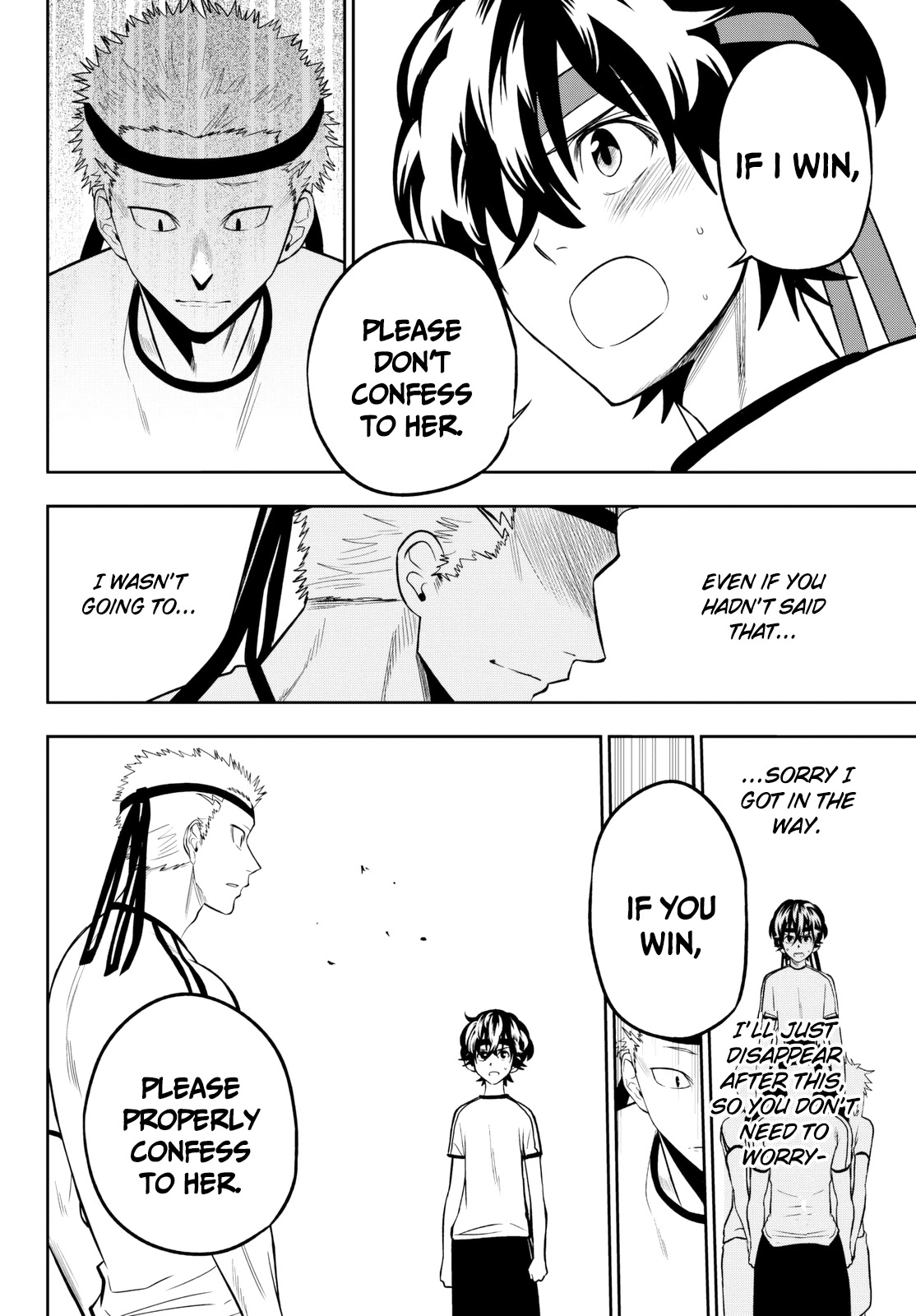 Hoshino, Me o Tsubutte. Chapter 57 page 17 - Chapter 57: Warrior Fleeing the Battlefield of Love feat. Foot Soldier Sensei
