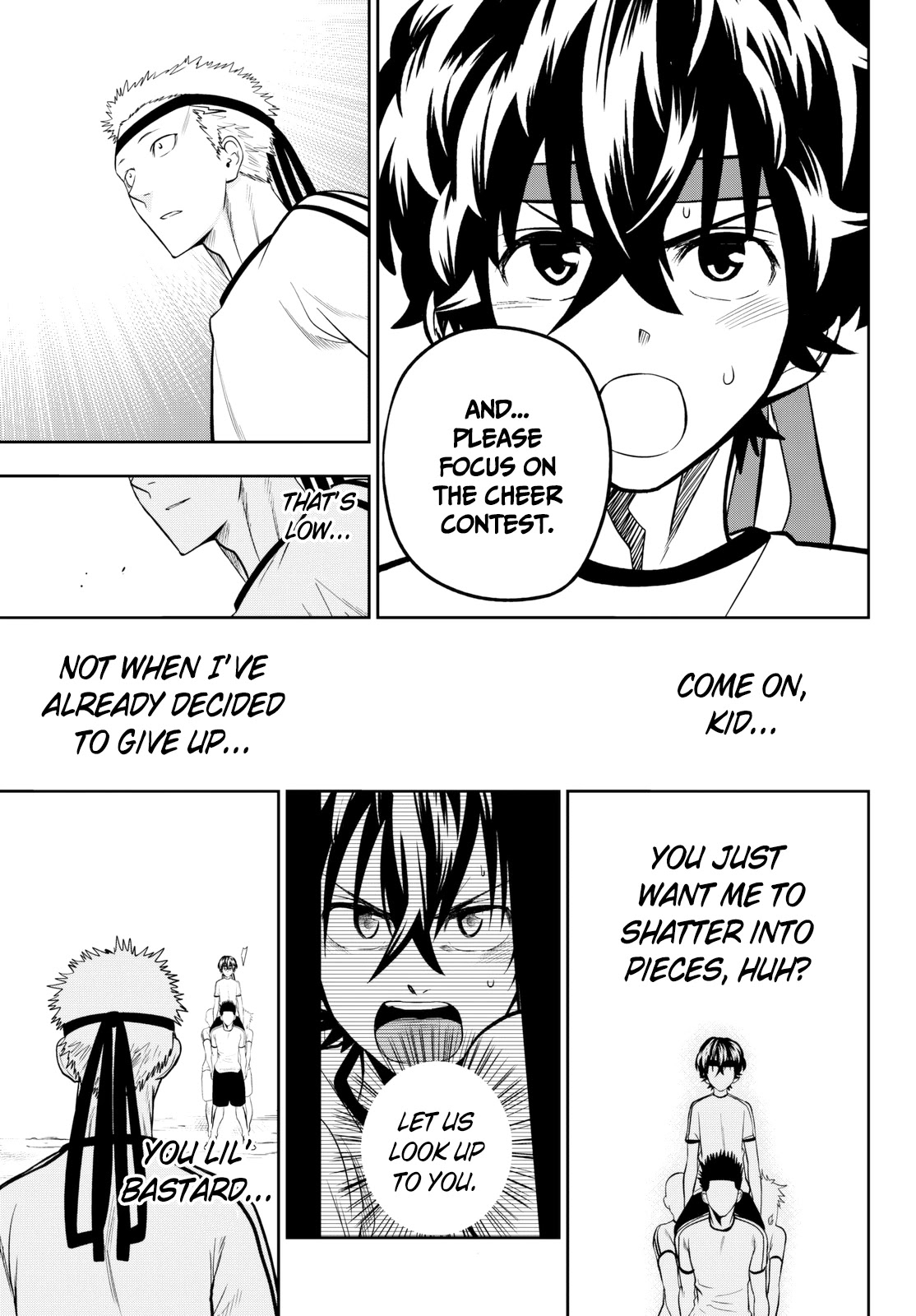 Hoshino, Me o Tsubutte. Chapter 57 page 18 - Chapter 57: Warrior Fleeing the Battlefield of Love feat. Foot Soldier Sensei