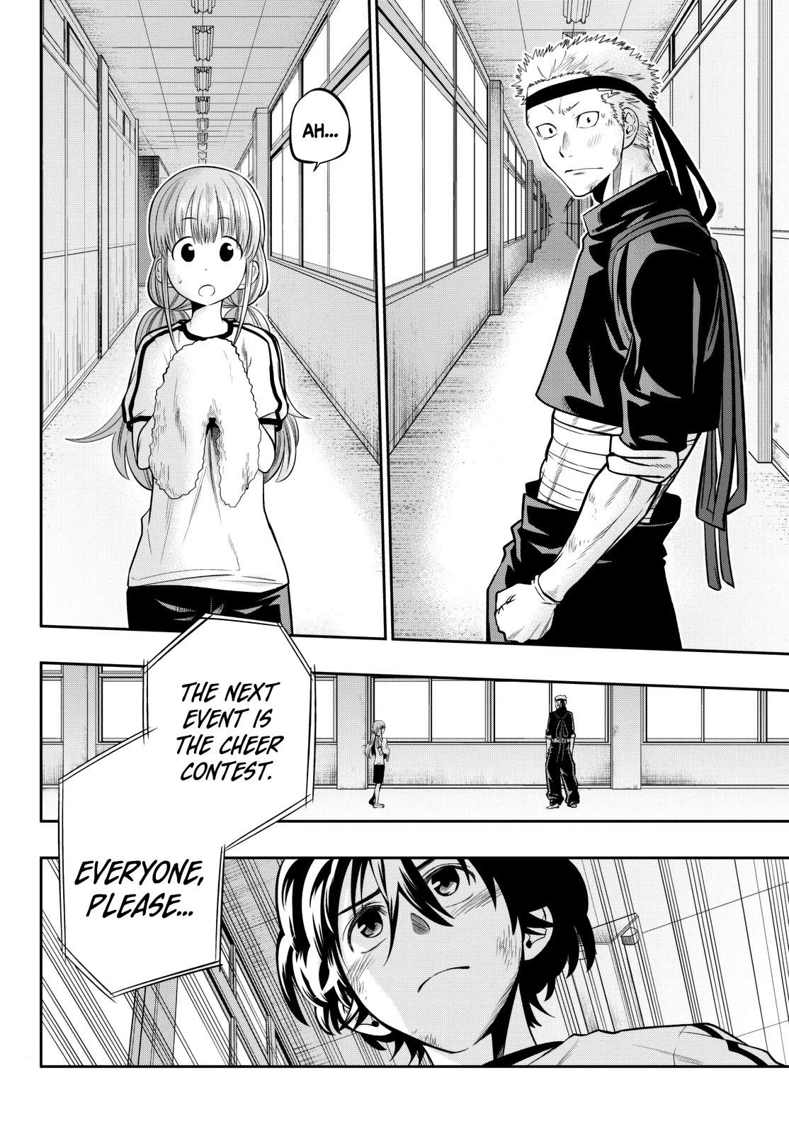 Hoshino, Me o Tsubutte. Chapter 57 page 23 - Chapter 57: Warrior Fleeing the Battlefield of Love feat. Foot Soldier Sensei