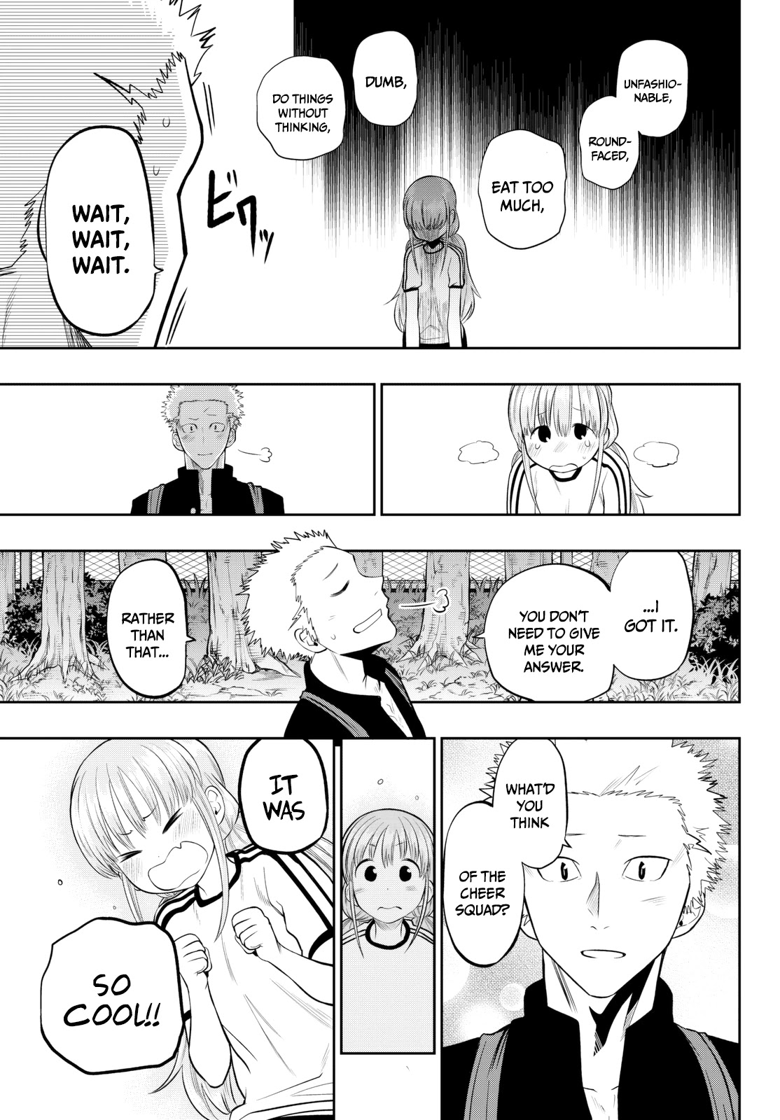 Hoshino, Me o Tsubutte. Chapter 58 page 19 - Chapter 58: The Song of Someone Who was Once A Boy