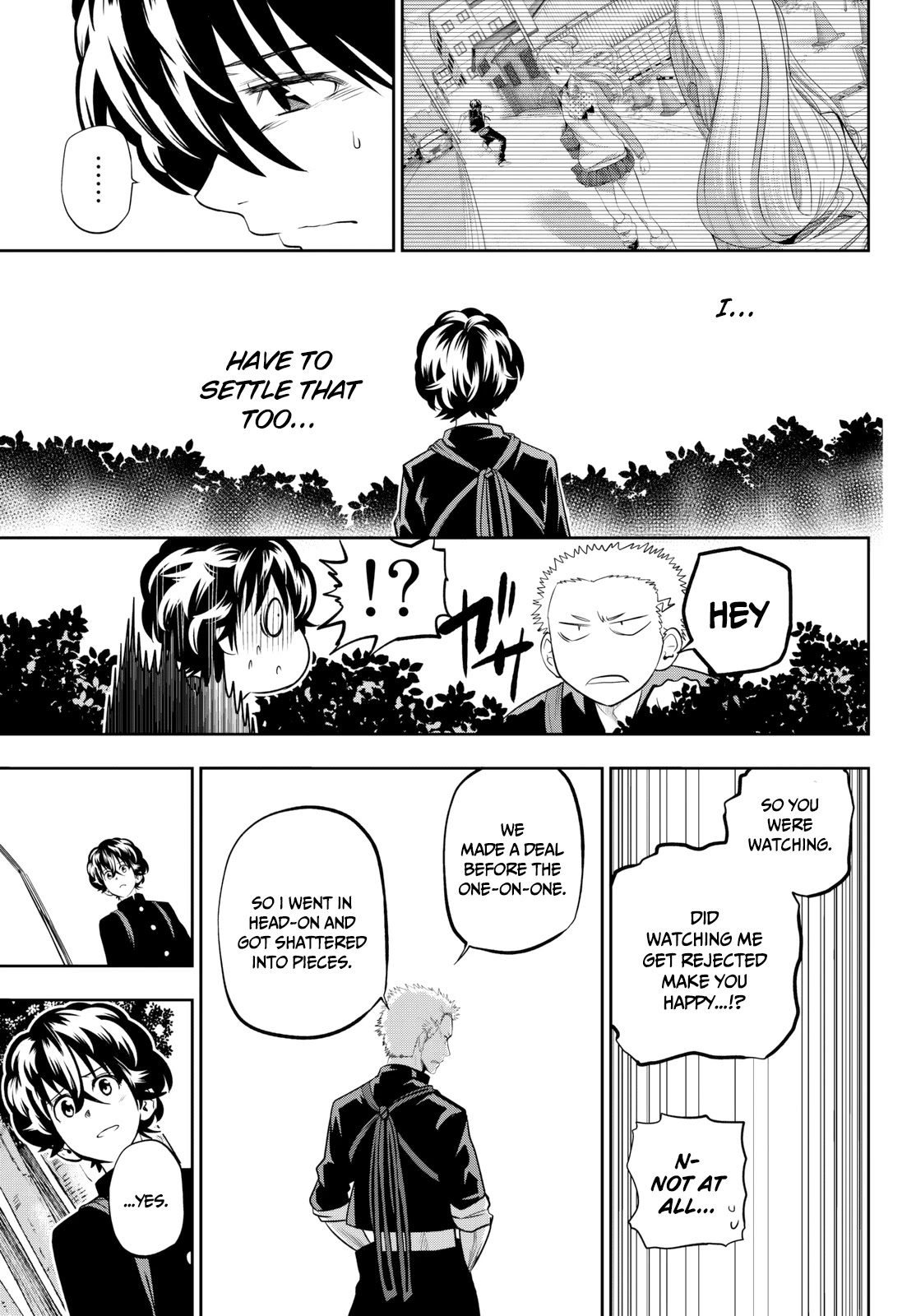 Hoshino, Me o Tsubutte. Chapter 58 page 21 - Chapter 58: The Song of Someone Who was Once A Boy